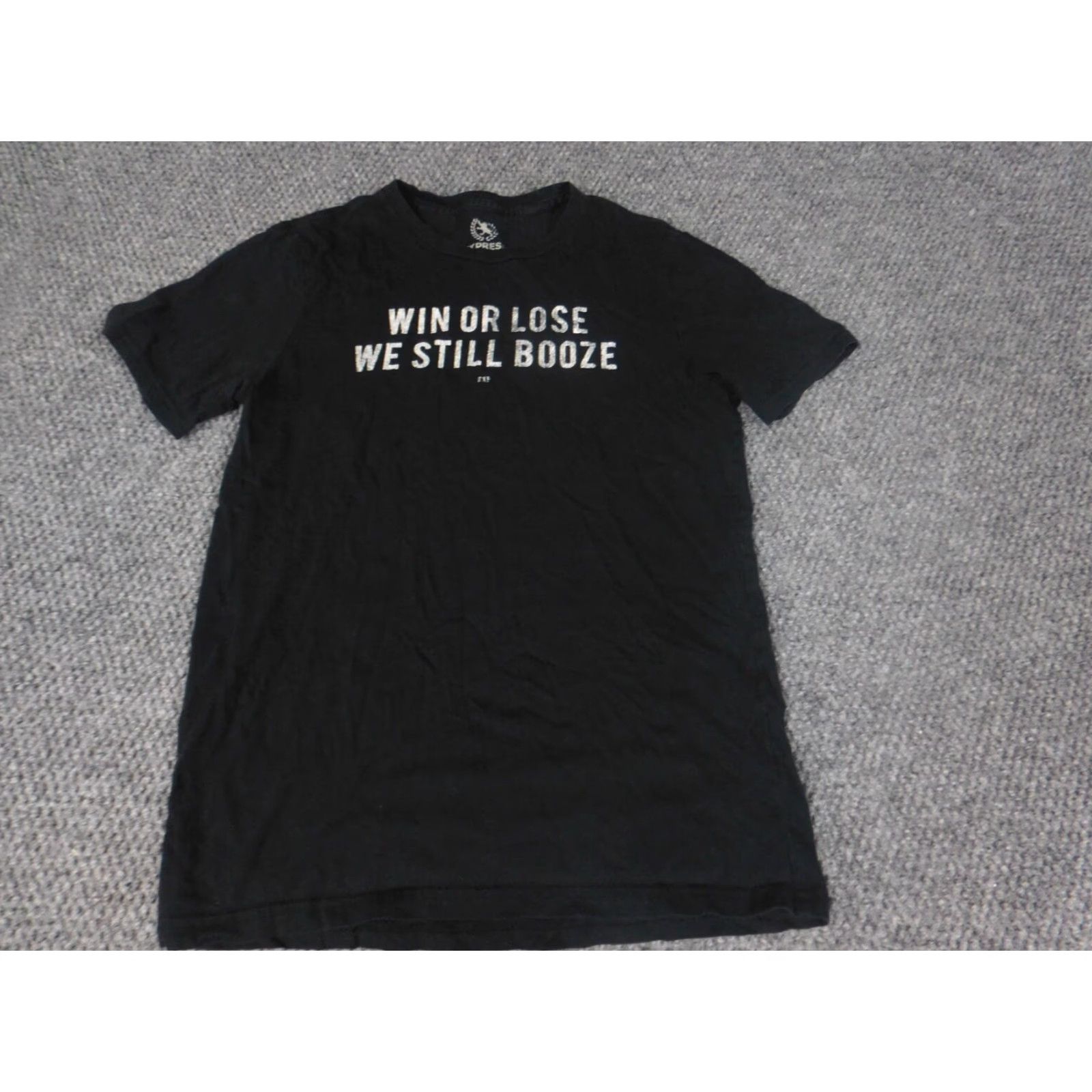 Express Express Shirt Mens XS Black City Logo Tee Size US XS / EU 42 / 0 - 3 Thumbnail