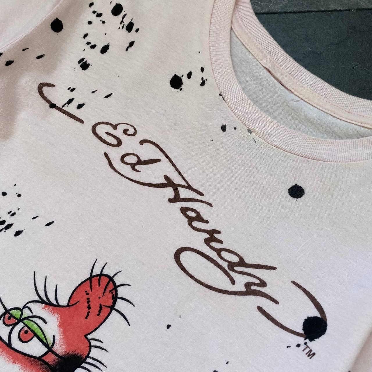 Christian Audigier × Ed Hardy × Japanese Brand Vintage Ed Hardy by Christian Audigier Big Graphic Japan tee Size US M / EU 48-50 / 2 - 6 Thumbnail