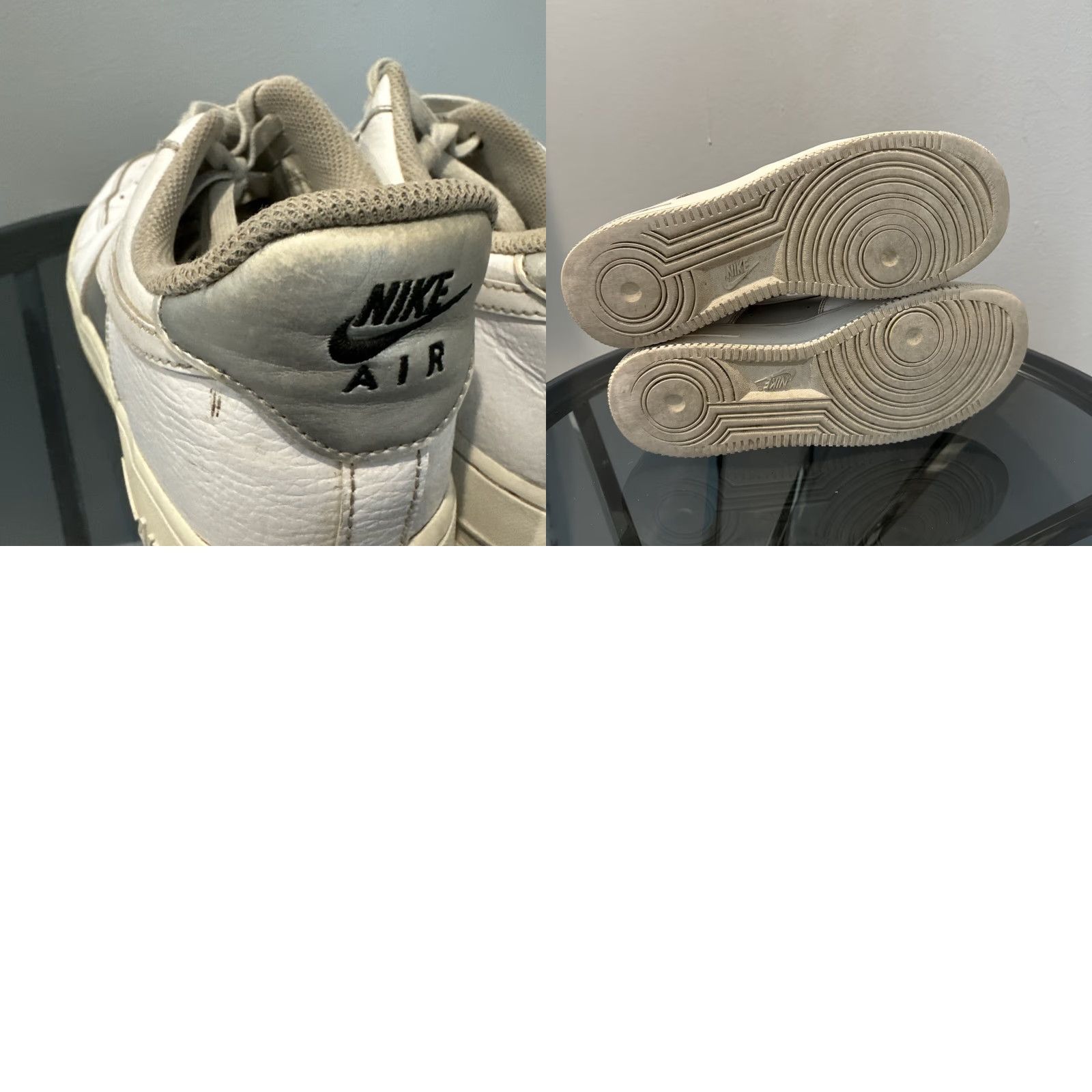 Nike Nike Air Force 1 Women's Sneaker DD8959-104 White Size 10 Silver Metallic White 07 '07 DD8959-104 Size US 10 / IT 40 - 8 Thumbnail