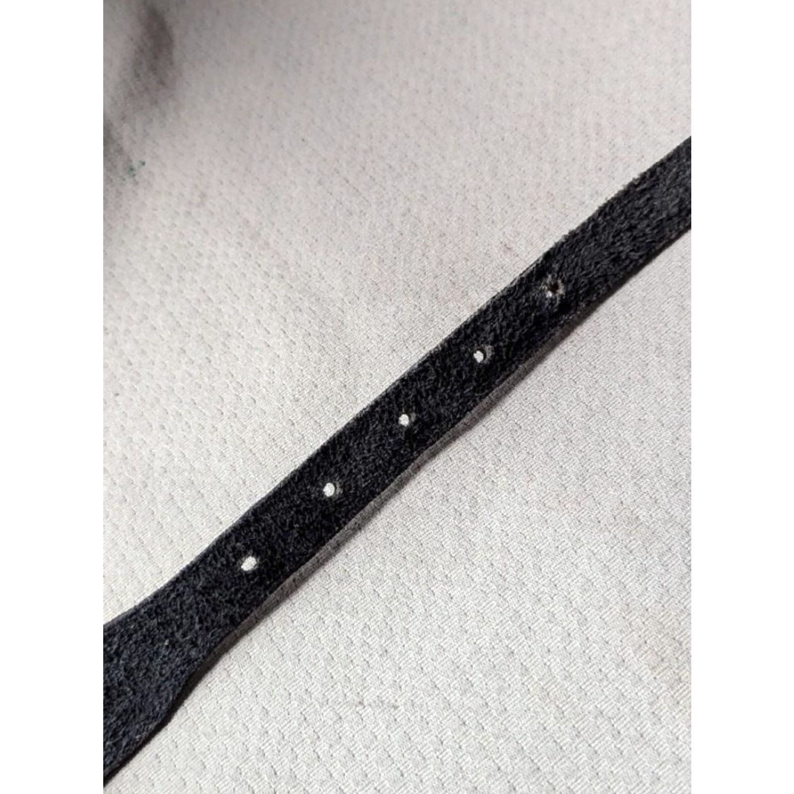 Tony Lama VINTAGE Tony Lama belt Unisex Adults Belt BLACK 1-1/4 wide leather WESTERN 28 inch buckle studs USA made 26-28 Size 28 - 4 Thumbnail