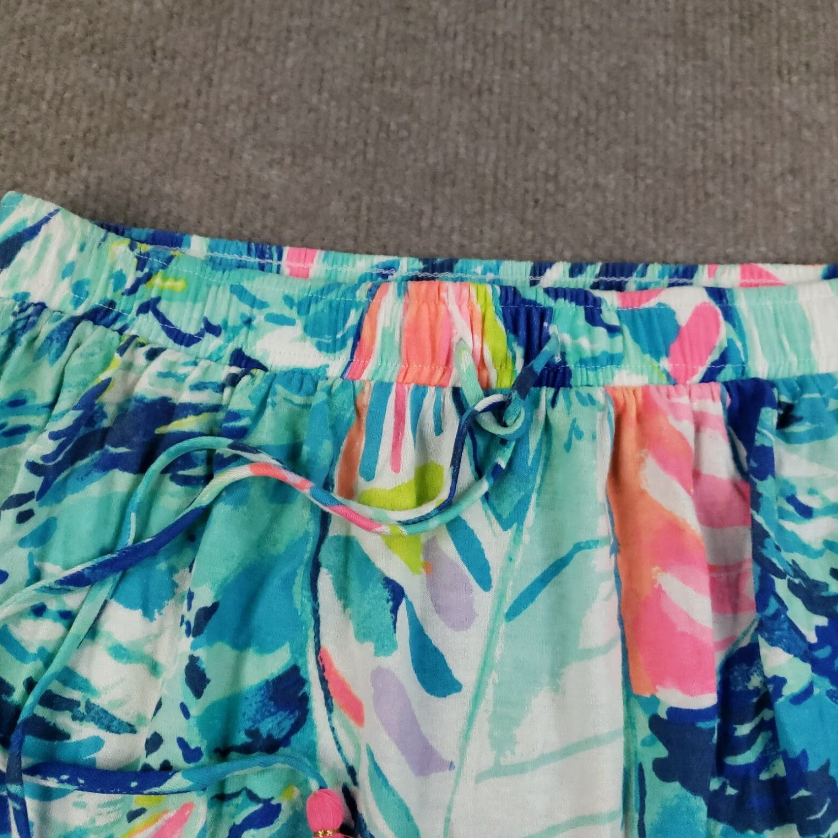 Lilly Pulitzer Lilly Pulitzer Palma Tube Top XXS Blue Sailboat Tassel Strapless Womens Size XXS / US 00 / IT 34 - 6 Thumbnail