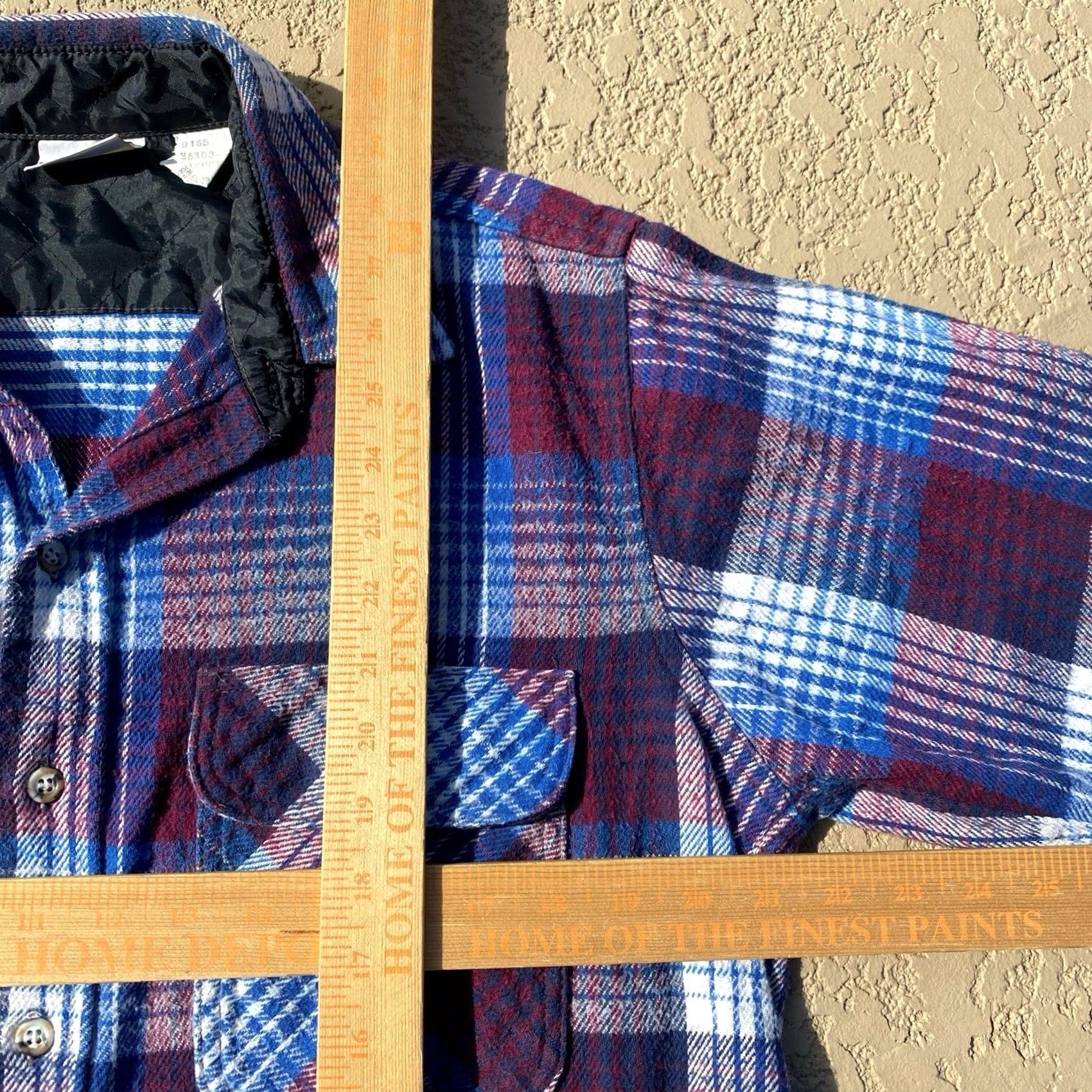 Vintage VINTAGE Field & Stream Plaid Flannel Shirt Coat L Mens Large Quilted Insulated Pockets Long Sleeve Size US L / EU 52-54 / 3 - 4 Thumbnail