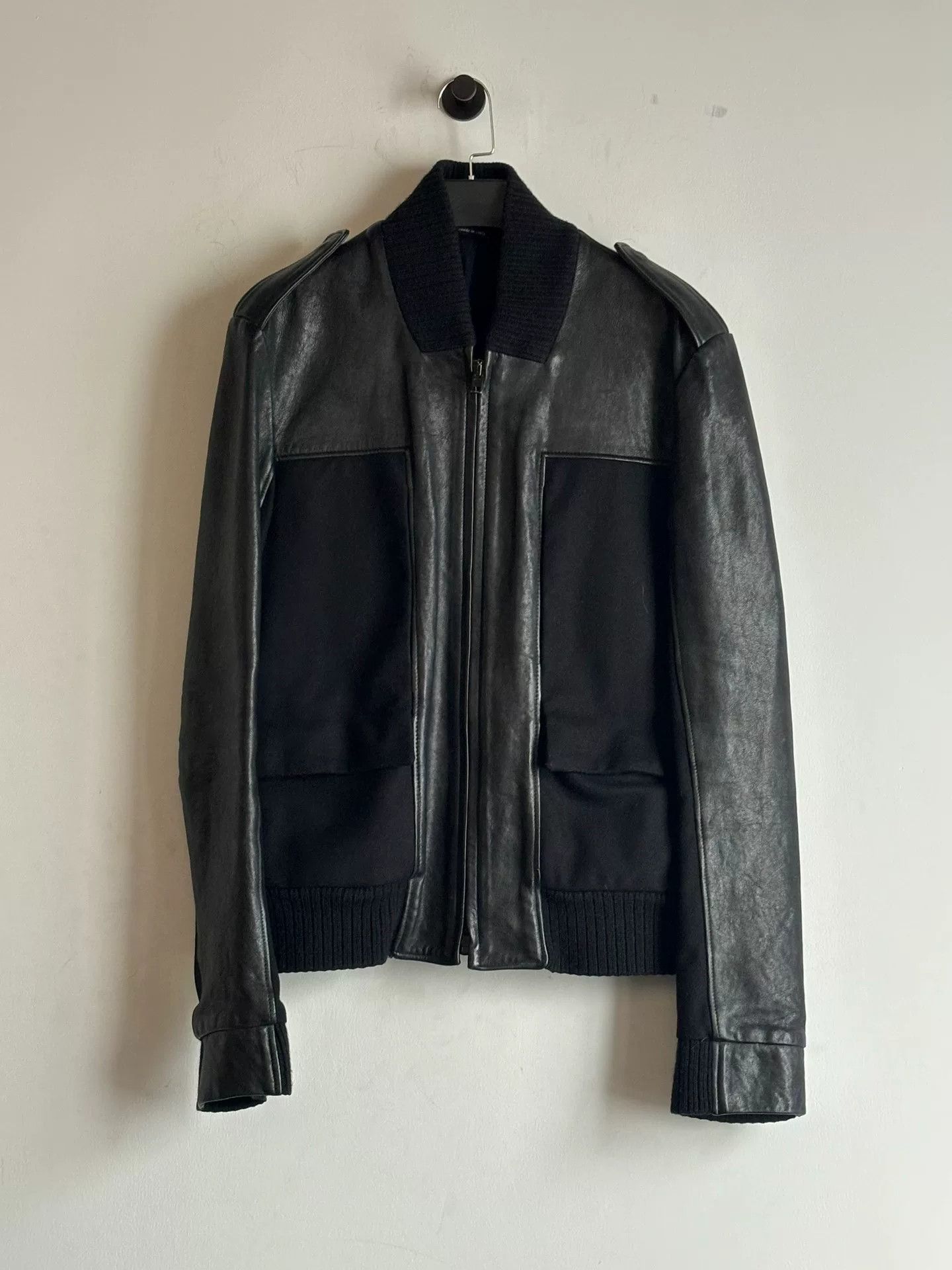 Maison Margiela maison margiela 2014 zip jacket in wool Size US M / EU 48-50 / 2 - 1 Thumbnail