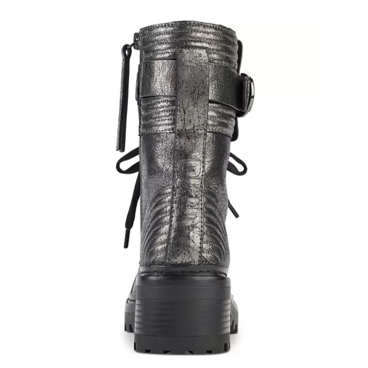 DKNY DKNY / Basia Combat / Metallic / Boots With Side Zipper & B Size US 10 / IT 40 - 3 Thumbnail