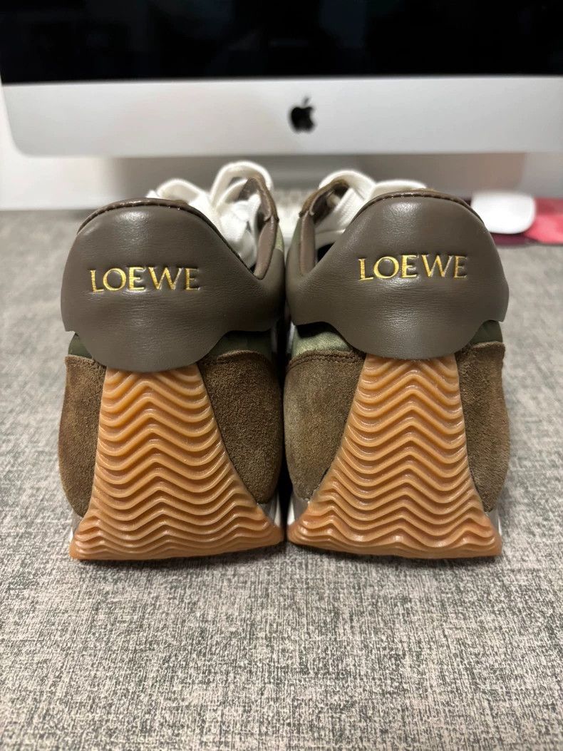 Loewe LOEWE Men's Aghan shoes nylon suede sports shoes casual Size US 10 / EU 43 - 4 Thumbnail