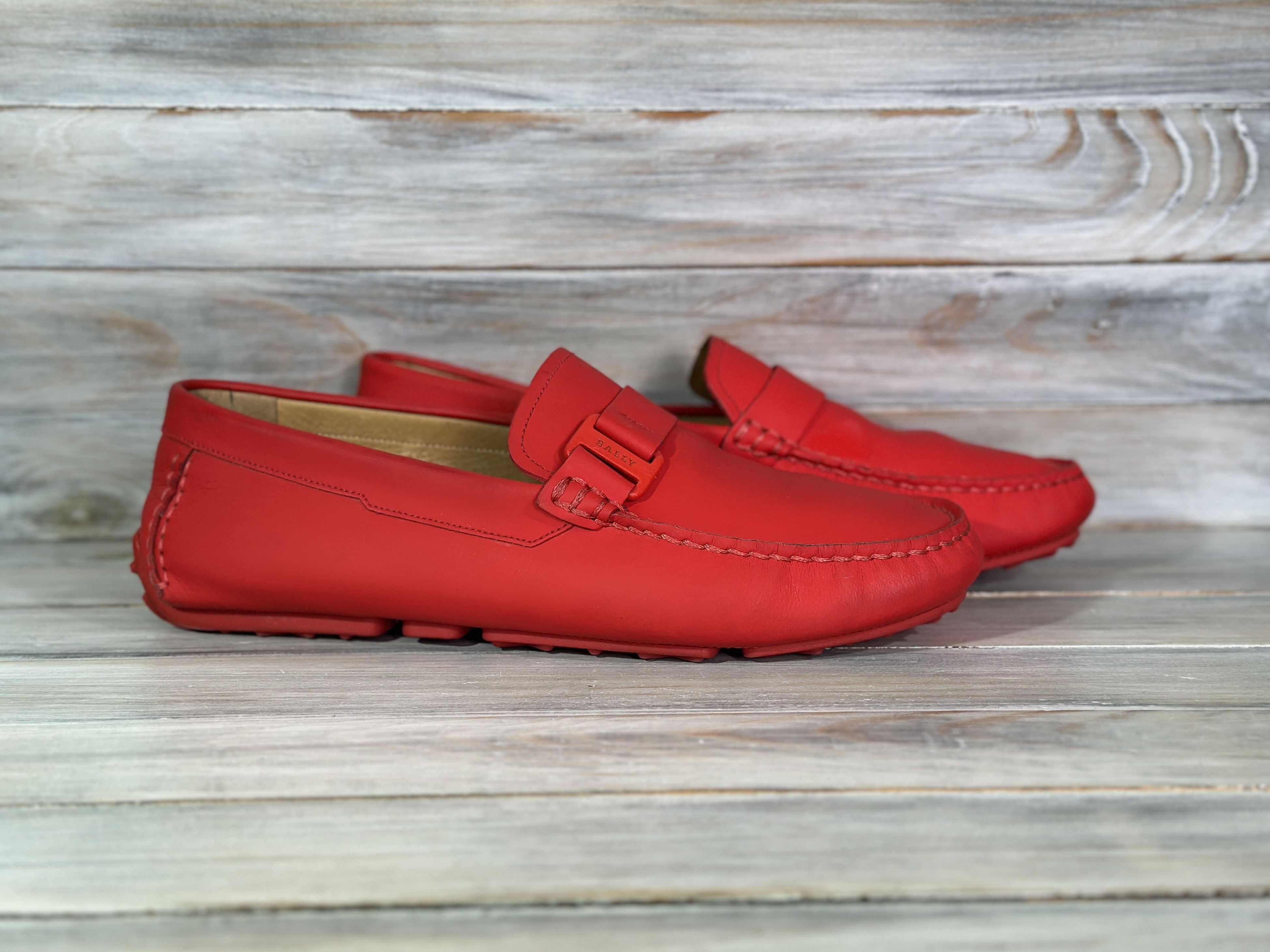 Bally BALLY Dreyfus Moccasins Loafers Men's Leather Switzerland Size US 9 / EU 42 - 1 Thumbnail