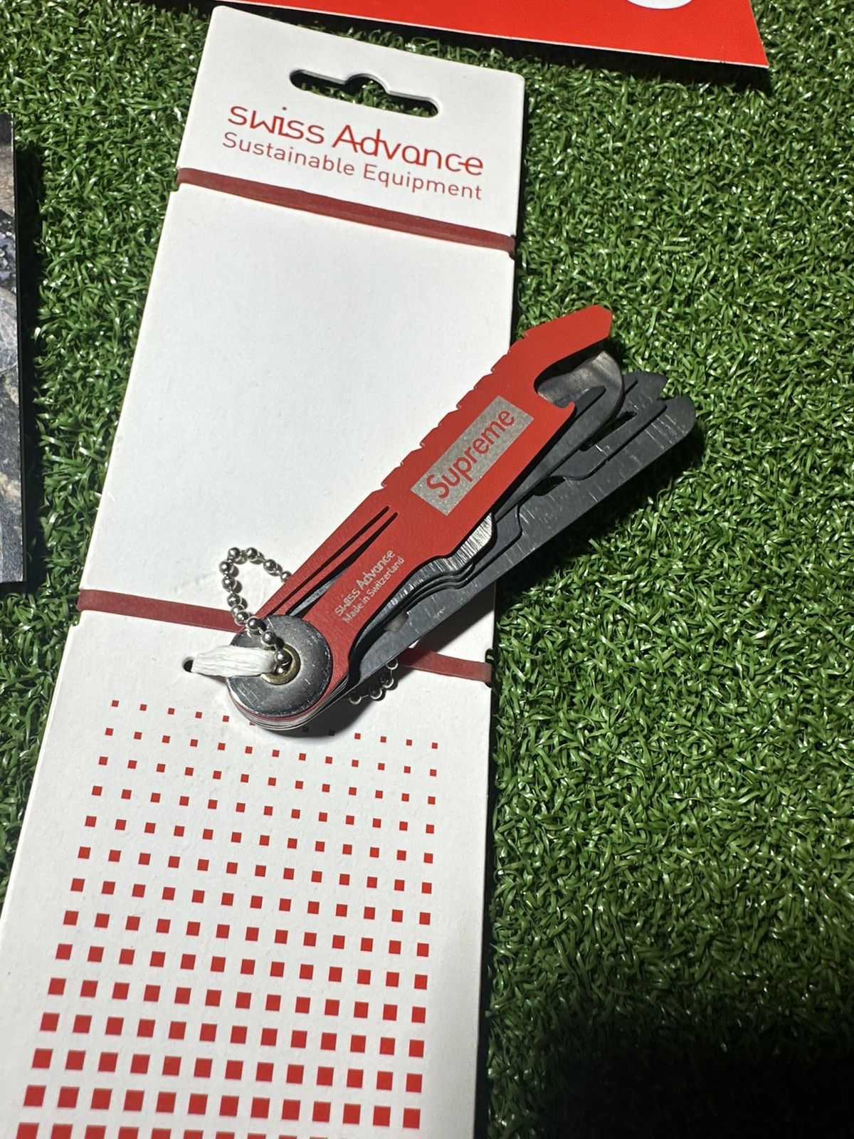 Supreme Supreme Swiss Pocket Knife Crono N5 Red Size ONE SIZE - 2 Thumbnail
