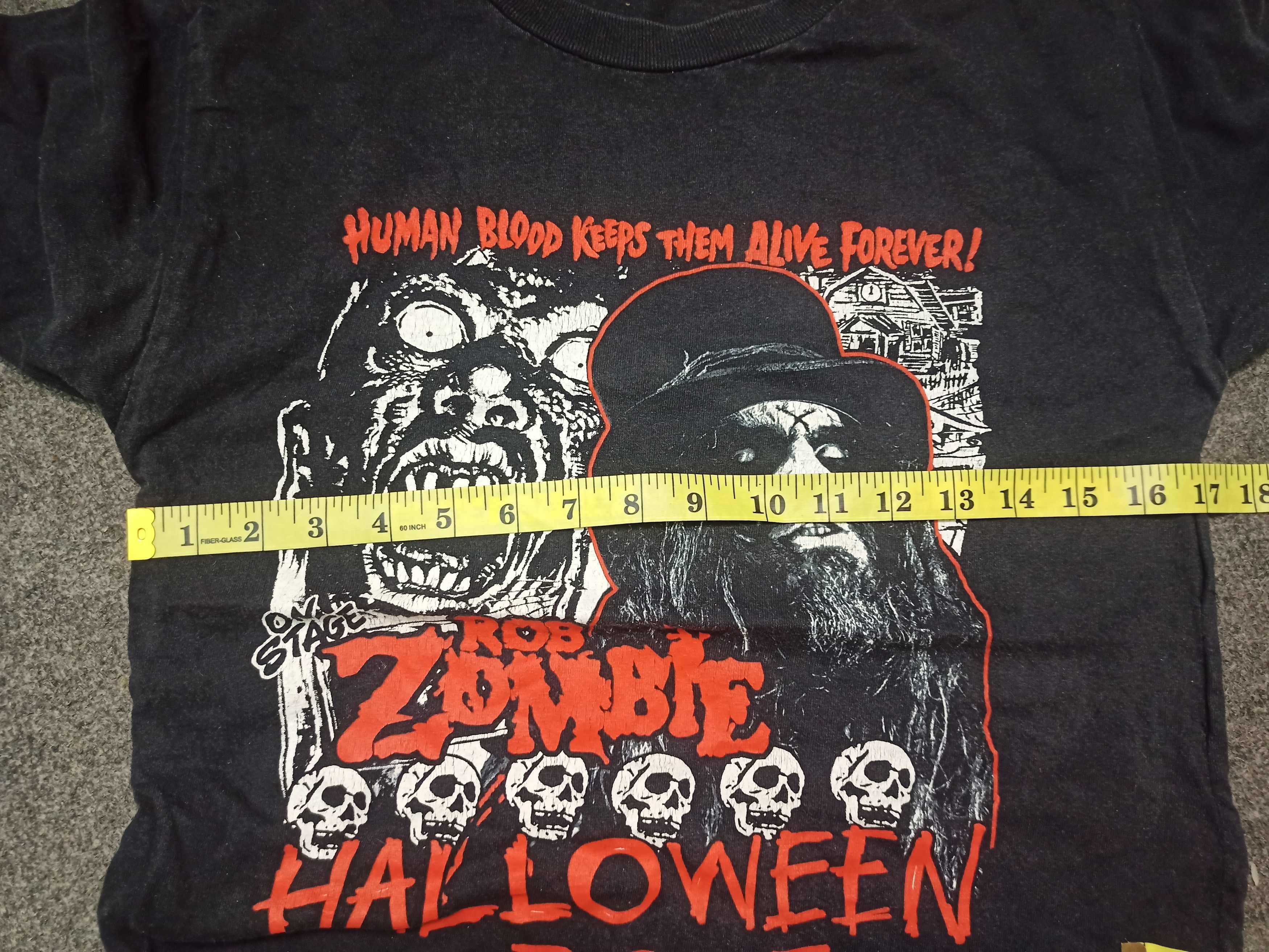 Band Tees × Vintage Vintage 00s Rob Zombie Halloween 2005 Size US S / EU 44-46 / 1 - 3 Thumbnail