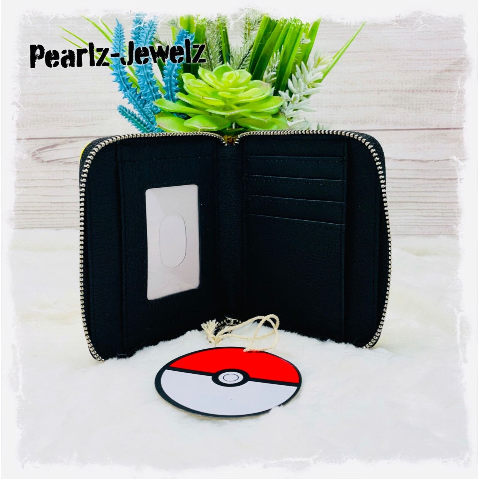 Disney Loungefly Pokemon Pikachu All-Over-Print Small Zip-Around Wa Size ONE SIZE - 3 Thumbnail