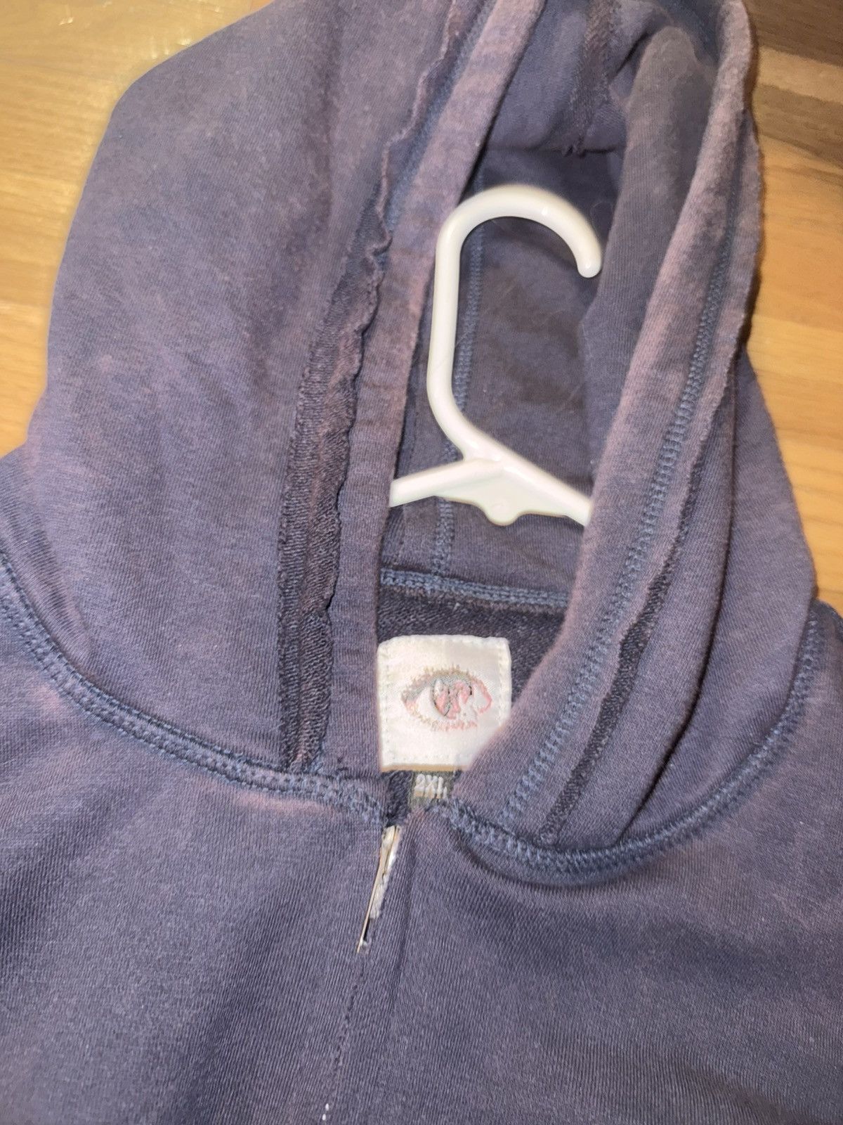 Other Purple Pholoh PhantomTroupe Distressed Zip Up Spider Hoodie Size US XXL / EU 58 / 5 - 11 Thumbnail