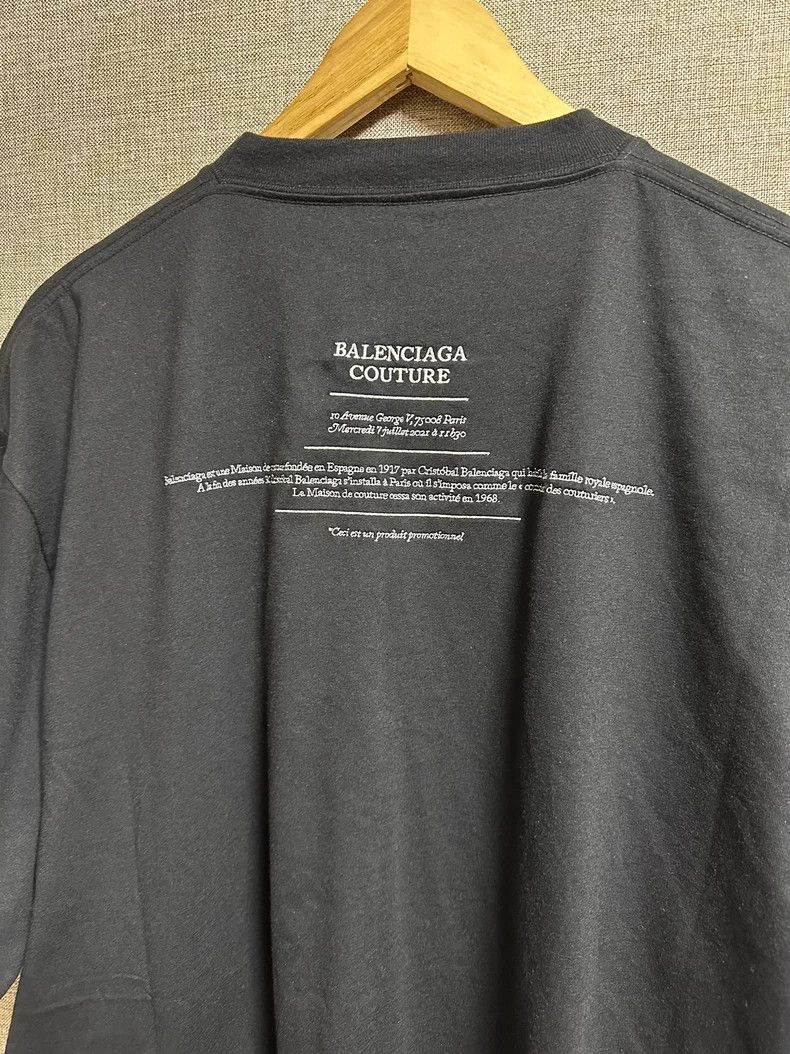 Balenciaga Balenciaga Embroidered Logo Short Sleeve T-Shirt Size US XXS / EU 40 - 5 Thumbnail