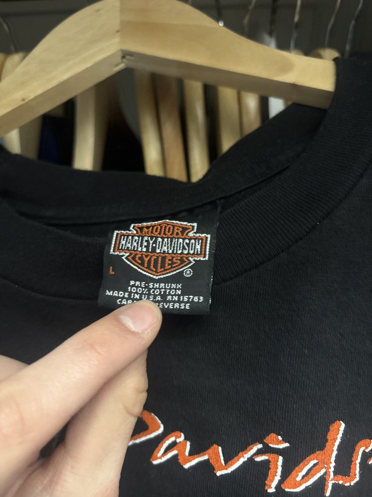 Harley Davidson Vintage 2000 Harley Davidson Legends Mesa Arizona Shirt Size US L / EU 52-54 / 3 - 3 Thumbnail