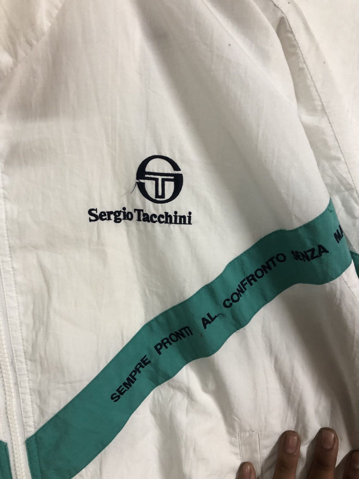 Sergio Tacchini Vintage Sergio Tachini Zipper Jacket Size US M / EU 48-50 / 2 - 3 Thumbnail