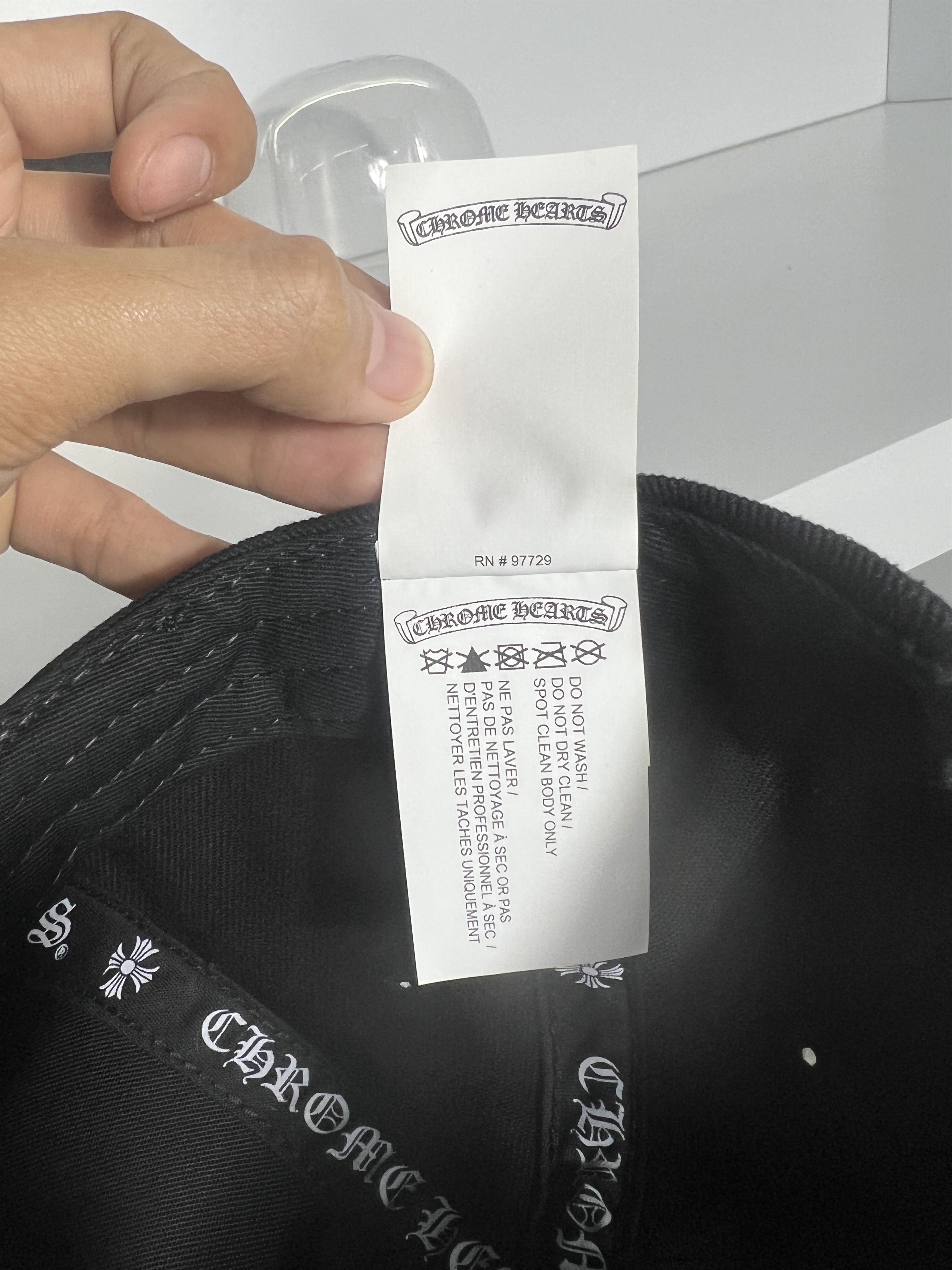 Chrome Hearts Chrome Hearts Black Cross Embroidery Snapback Hat USA Size ONE SIZE - 11 Thumbnail