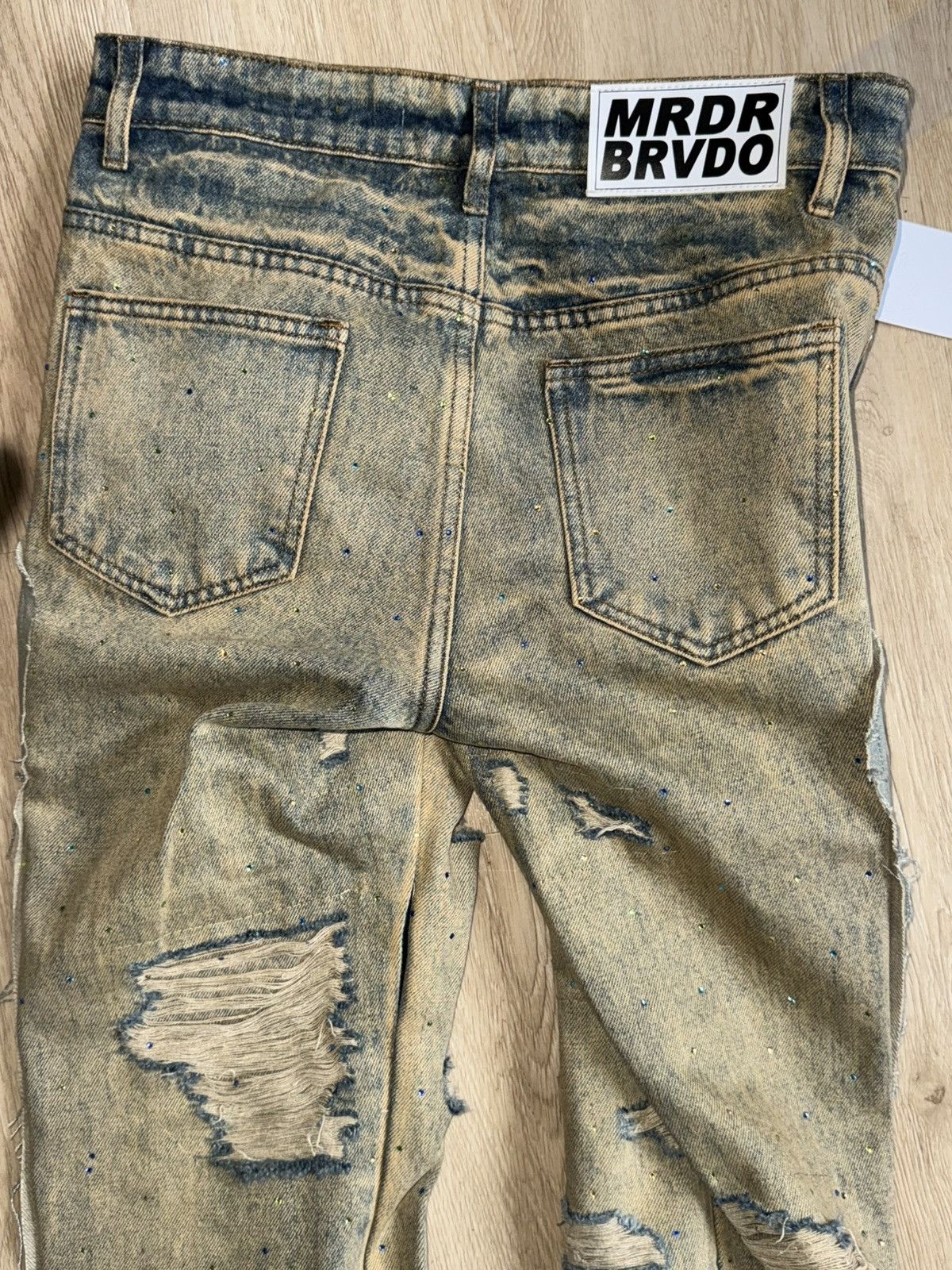 Who Decides War WDW Unfurled Denim Pants Size US 28 / EU 44 - 1 Thumbnail