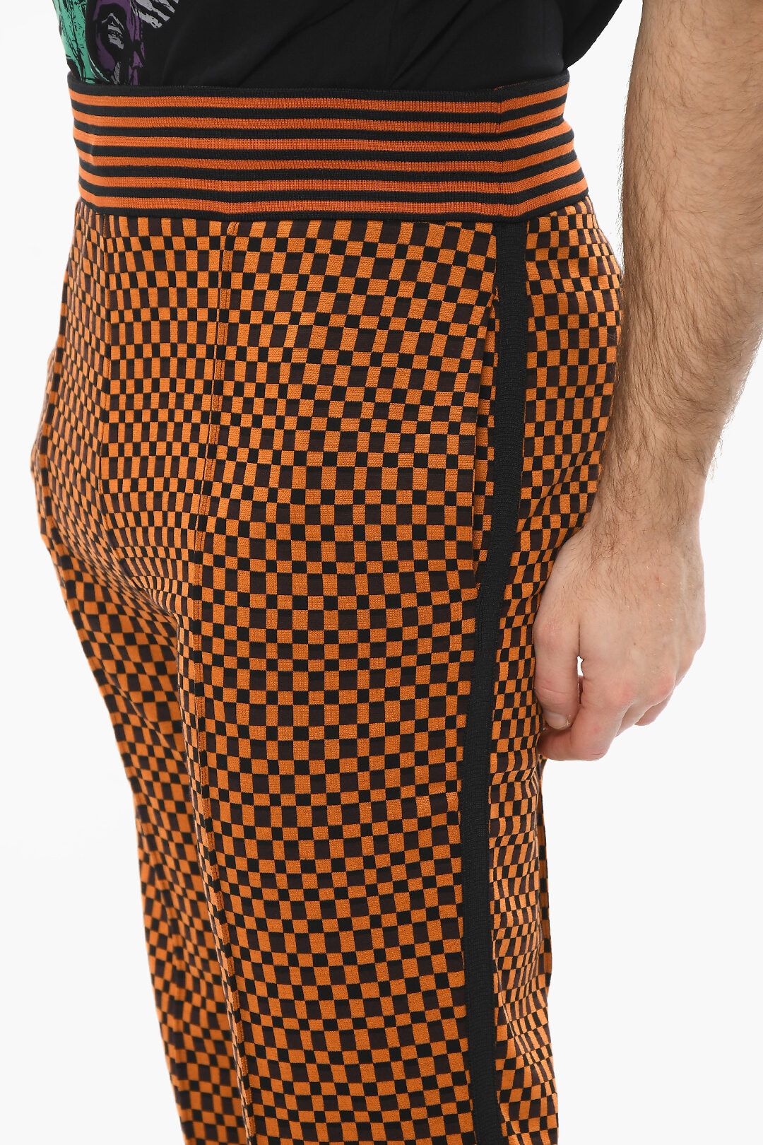 Marni o1y0225 Jogger & Sweatpant in Brown/Black Size US 30 / EU 46 - 2 Thumbnail