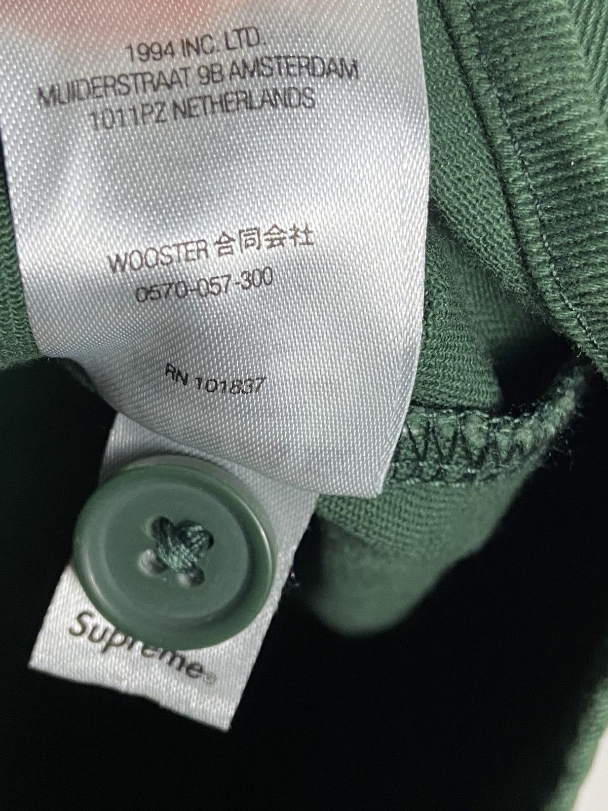 Supreme Used Supreme Timberland Baseball Jersey Green Size S Size US S / EU 44-46 / 1 - 7 Thumbnail