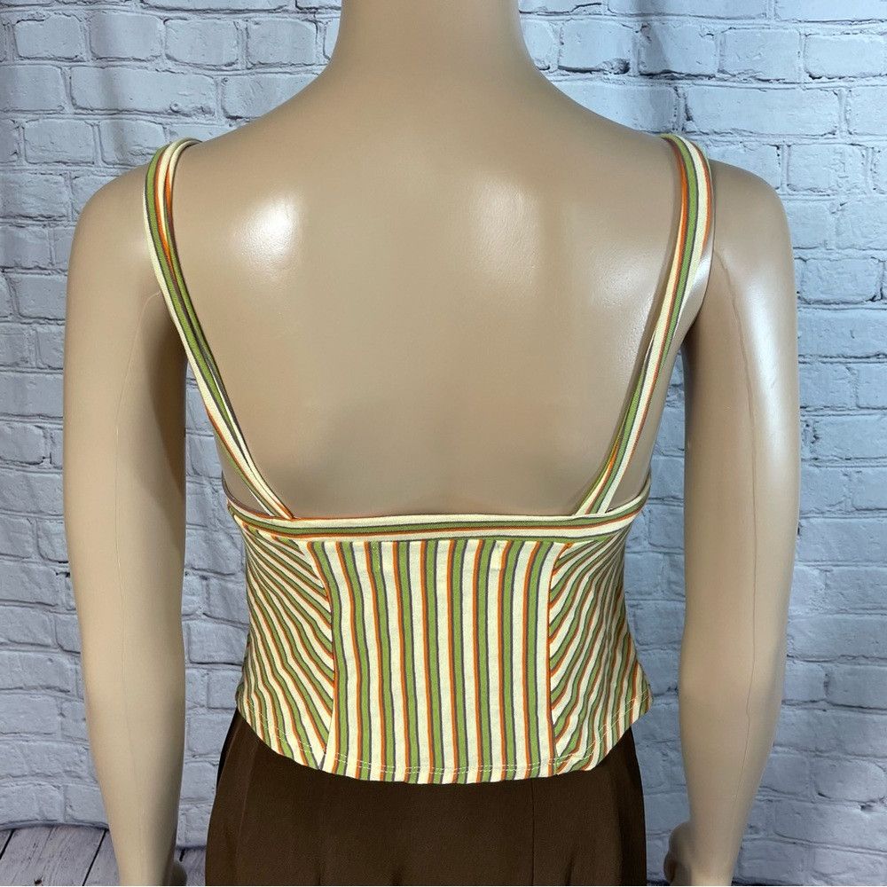 Free People New Free People FP Beach Carly Striped Tank Size M Size M / US 6-8 / IT 42-44 - 3 Thumbnail