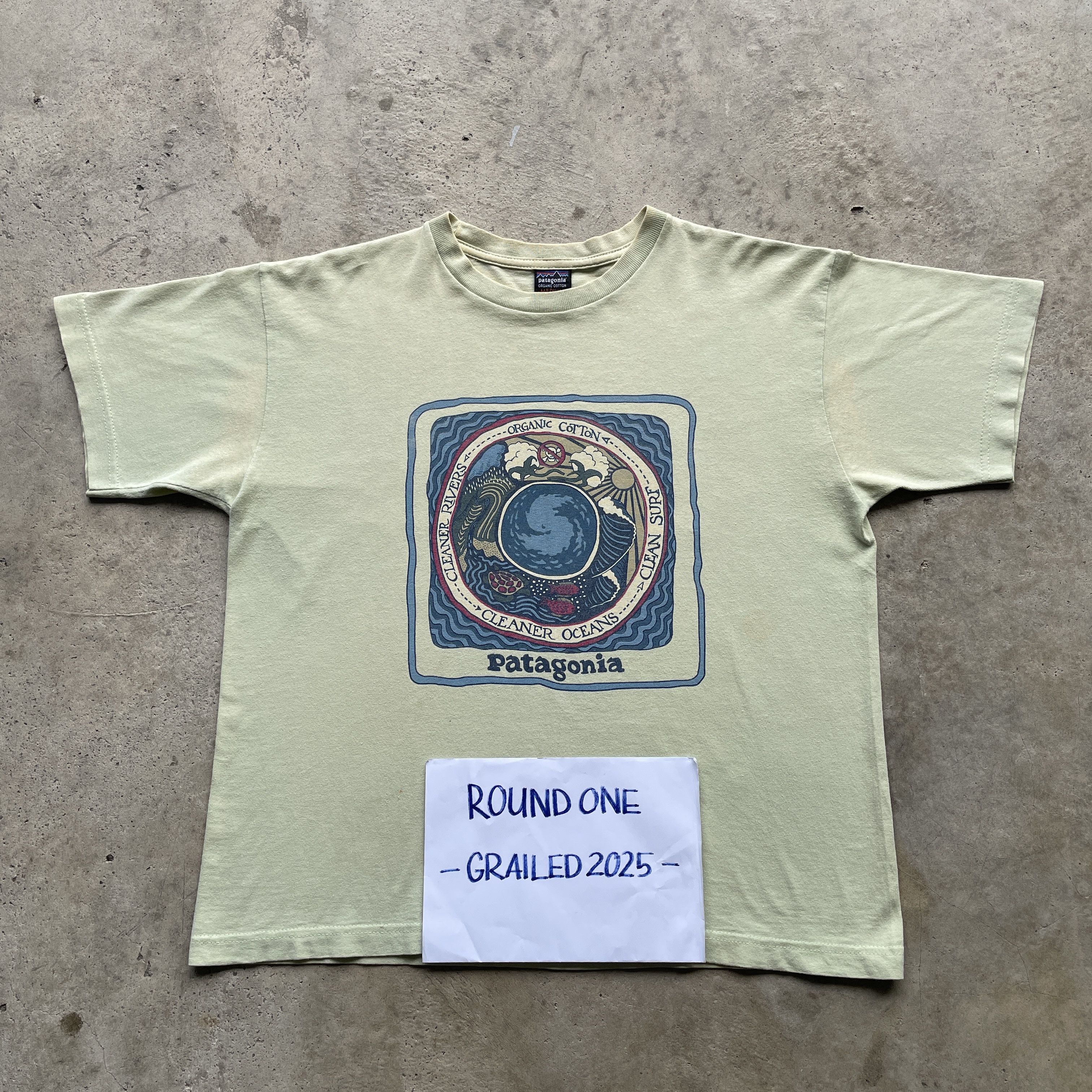Patagonia 90S VTG PATAGONIA BIG LOGO CLEANER RIVER/OCEAN CLEAN SURF Size US S / EU 44-46 / 1 - 2 Thumbnail