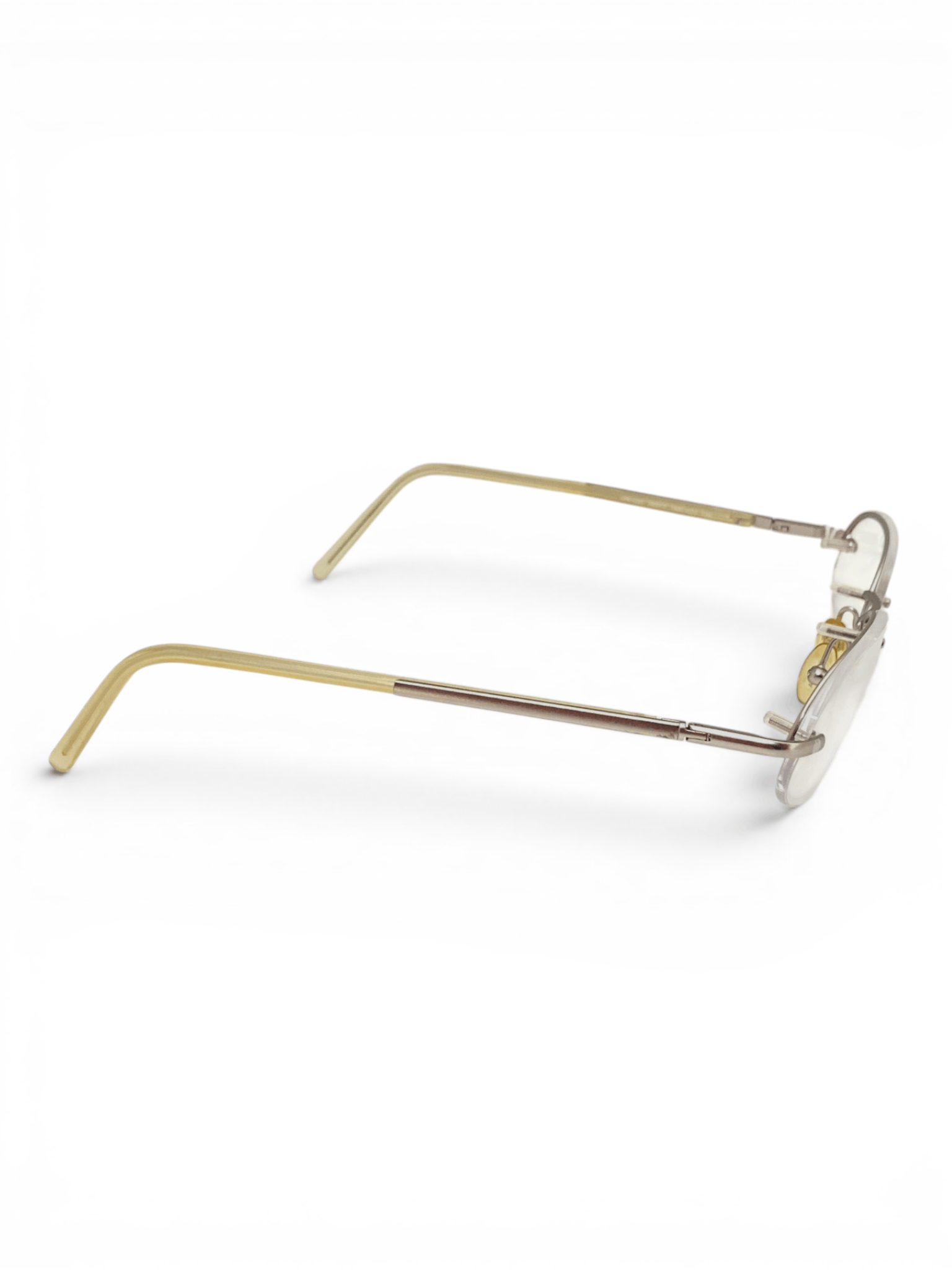 Prada Prada Logo Rimless Retro Oval Vintage Eyeglasses VPR 52D Y2K Size ONE SIZE - 4 Thumbnail