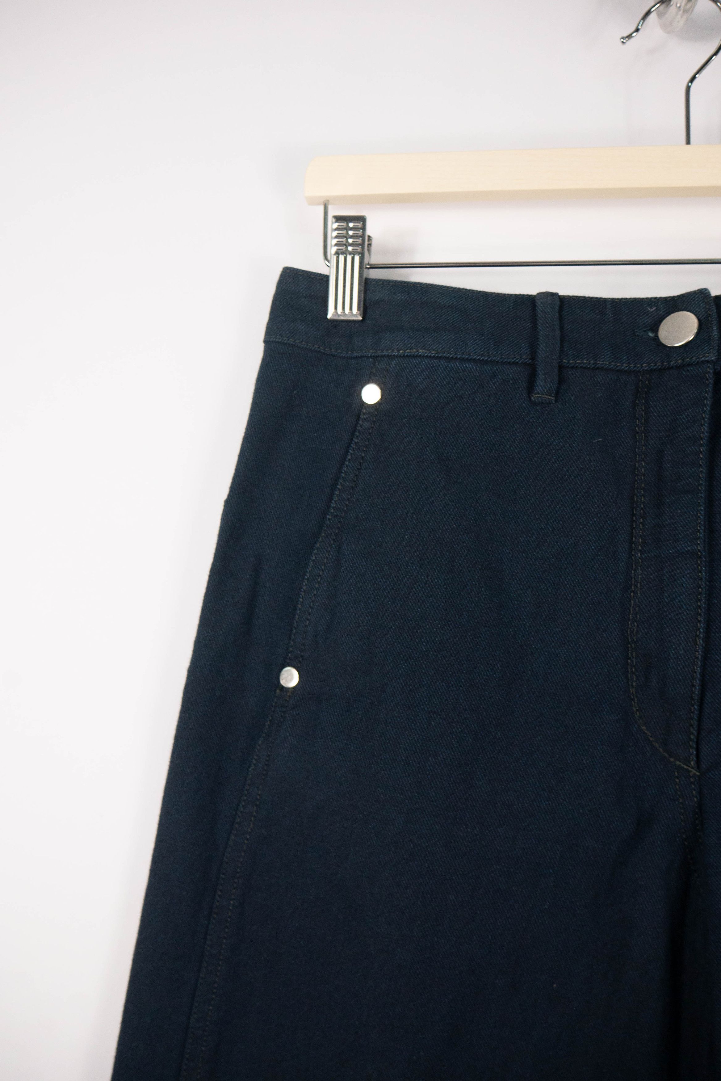 Lemaire Lemaire Denim twisted pants indigo Size 26" / US 2 / IT 38 - 4 Thumbnail