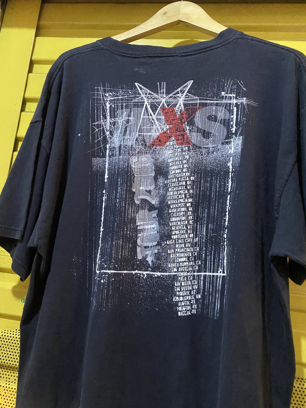 Band Tees INXS tour tee Size US XL / EU 56 / 4 - 4 Thumbnail
