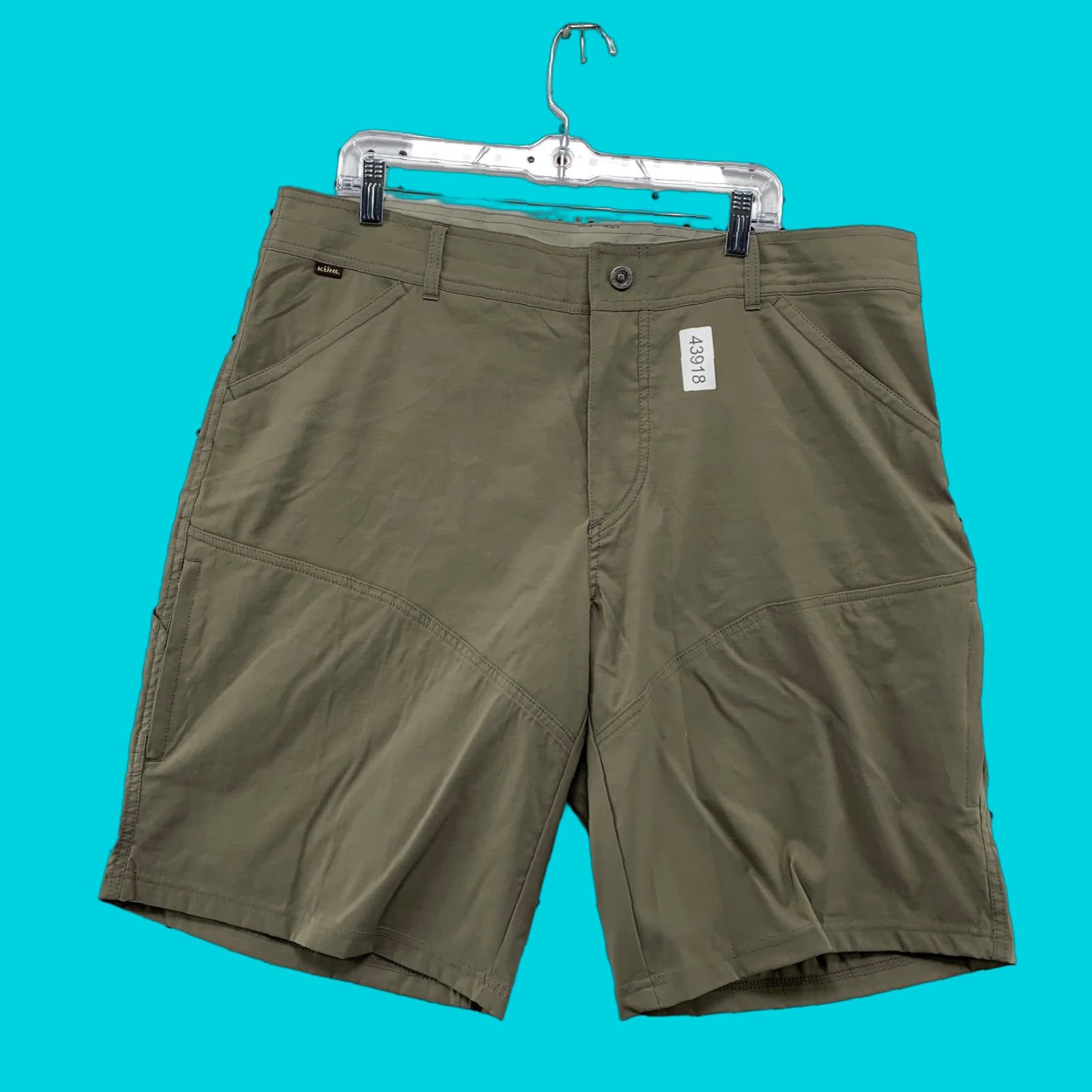 Vintage Kuhl Renegade Shorts Mens 40x11 Cargo Utility Outdoor Soft Stretch Brown Size US 40 / EU 56 - 1 Thumbnail