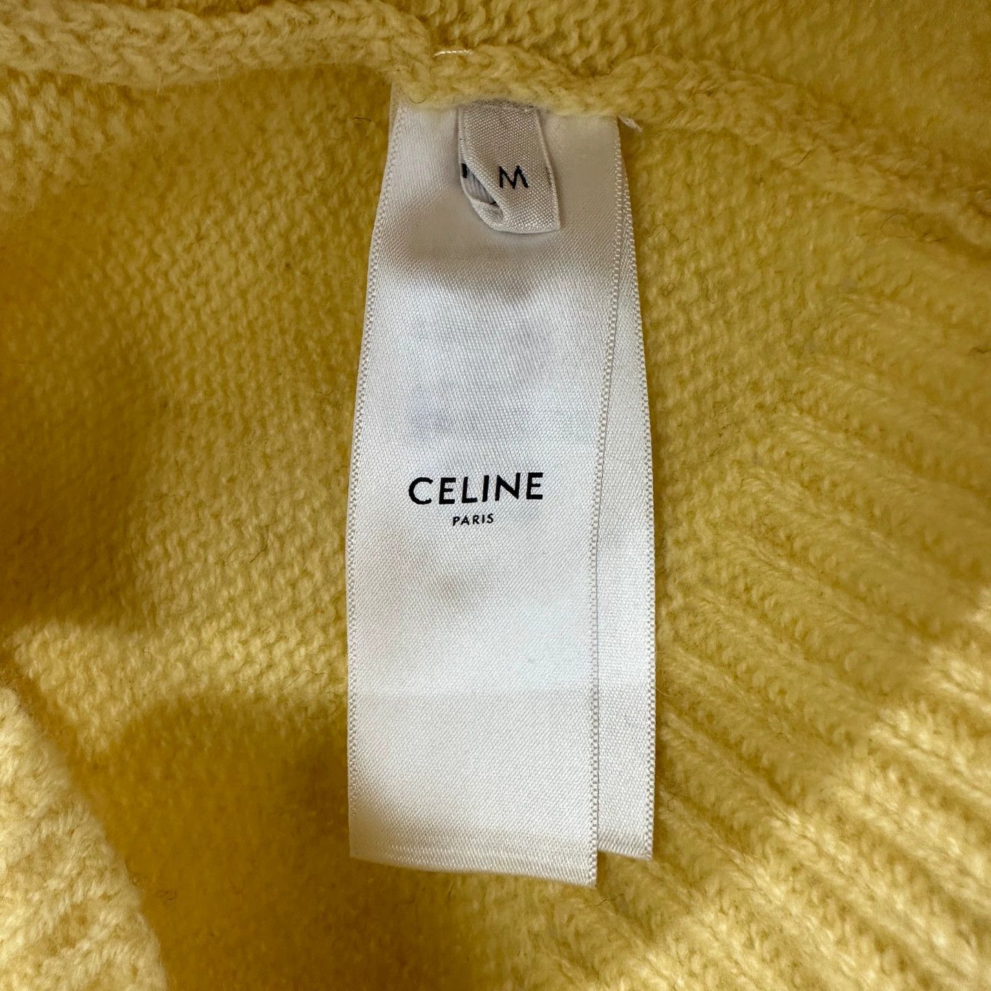 Celine Celine Triomphe Fair Isle wool sweater M mar412 Size M / US 6-8 / IT 42-44 - 4 Thumbnail