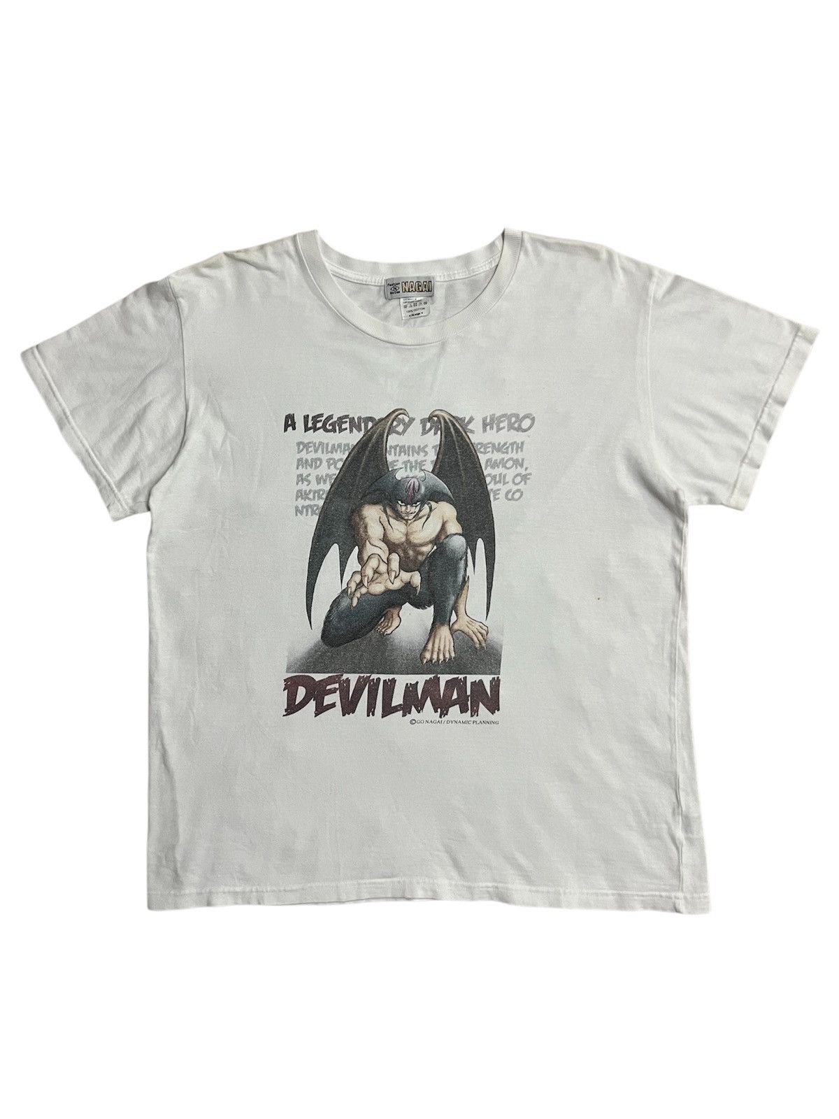 Vintage Devilman Go Nagai Anime Manga T-Shirt