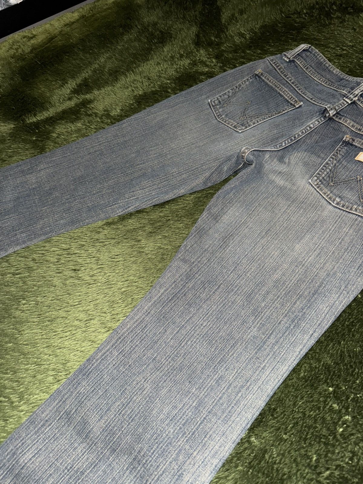 Wrangler [28] Wrangler Japan Vintage-Washed Bootcut Denim Pants Size US 28 / EU 44 - 11 Thumbnail