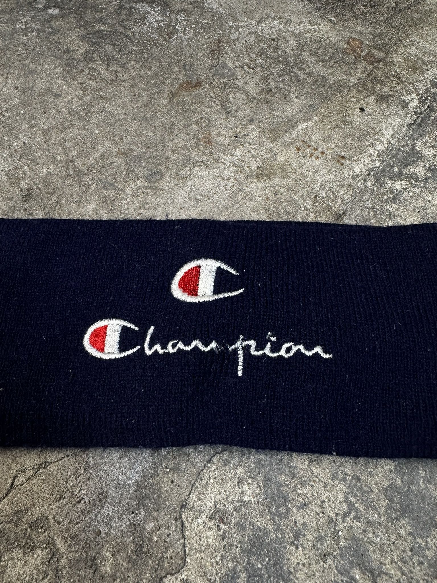 Champion 90s Vintage Champion Tennis Headband Size ONE SIZE - 2 Thumbnail