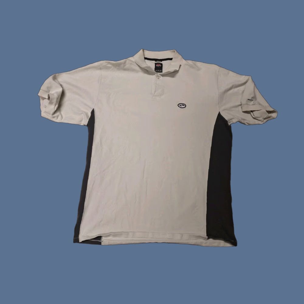 Nike VINTAGE Nike Polo Shirt Golf XL Men White 90s 00s Tiger Woods Yin Yang Slam Short Sleeve Nike Golf Polo Mens XL White 90s 00s Size US XL / EU 56 / 4 - 1 Thumbnail