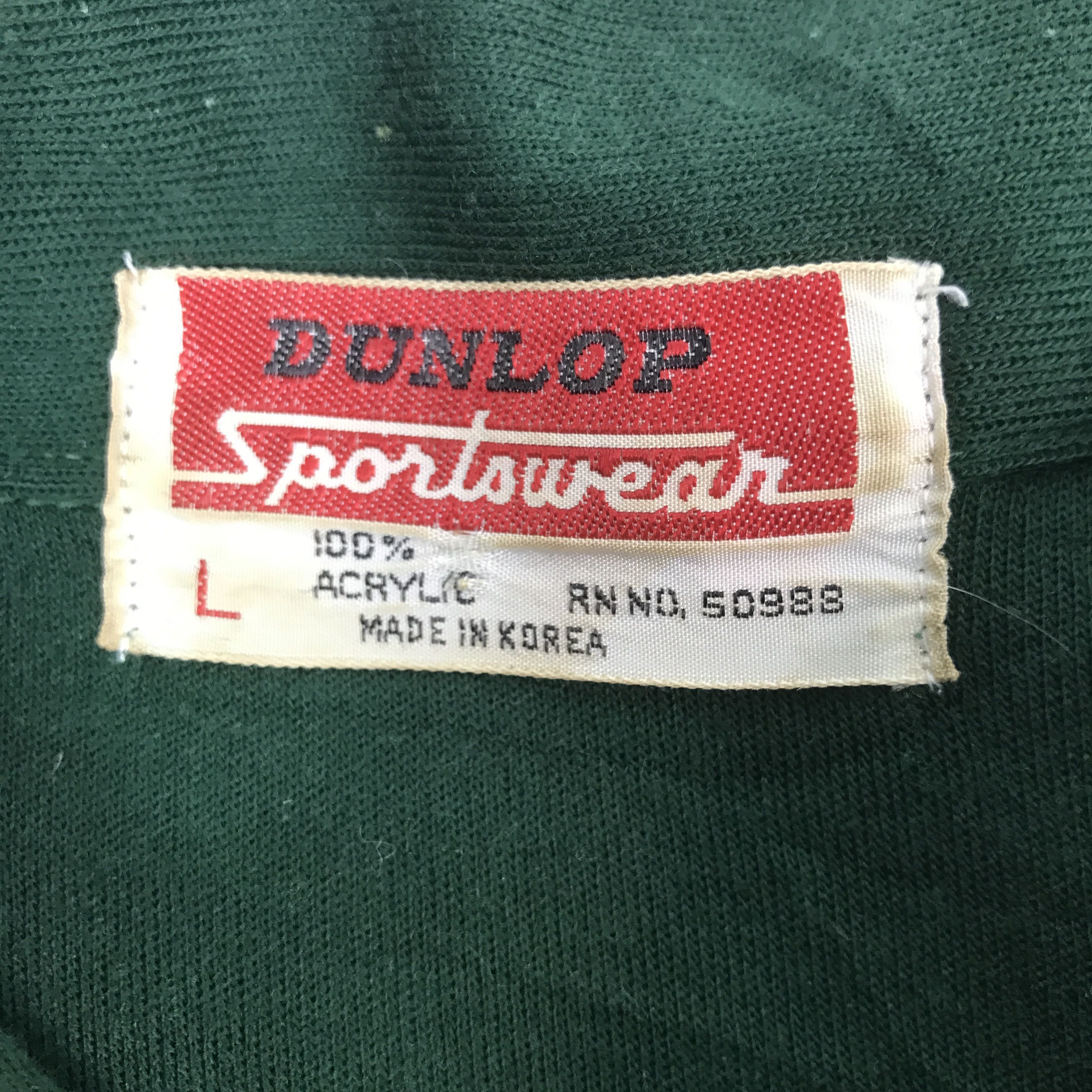 Dunlop Vintage Dunlop Sportwear sweater Jacket Size US L / EU 52-54 / 3 - 10 Thumbnail