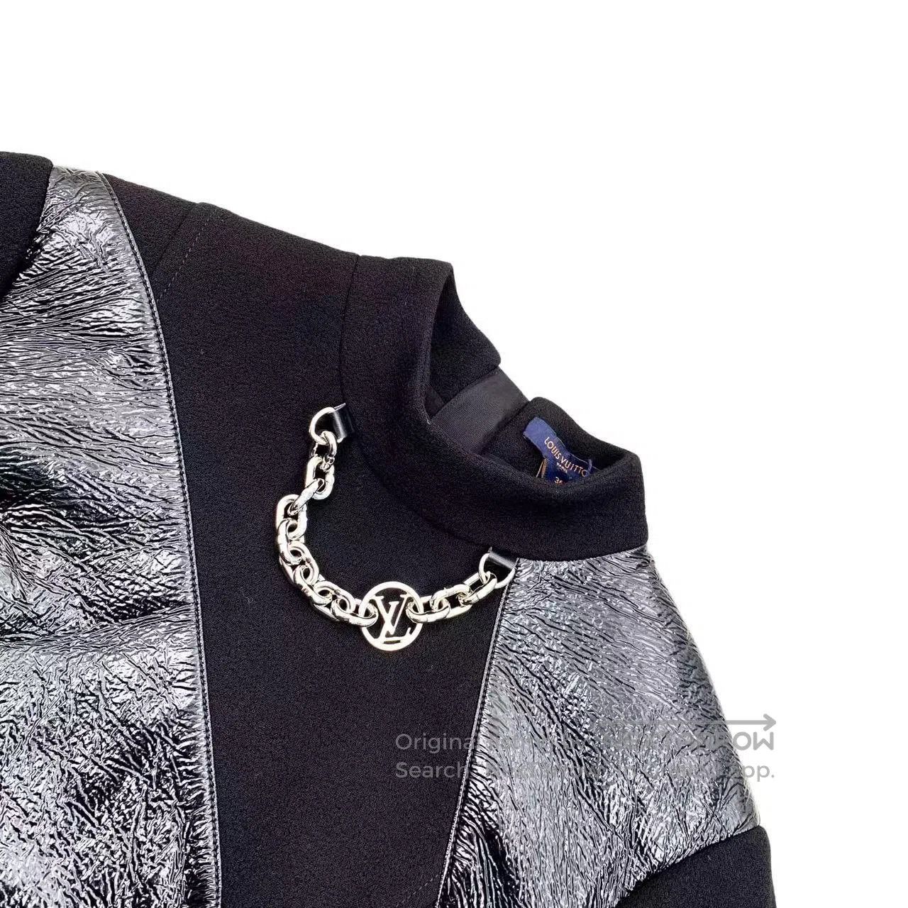 Louis Vuitton Louis Vuitton Slim long-sleeved dress with a panel zipper| Size XXS / US 00 / IT 34 - 3 Thumbnail