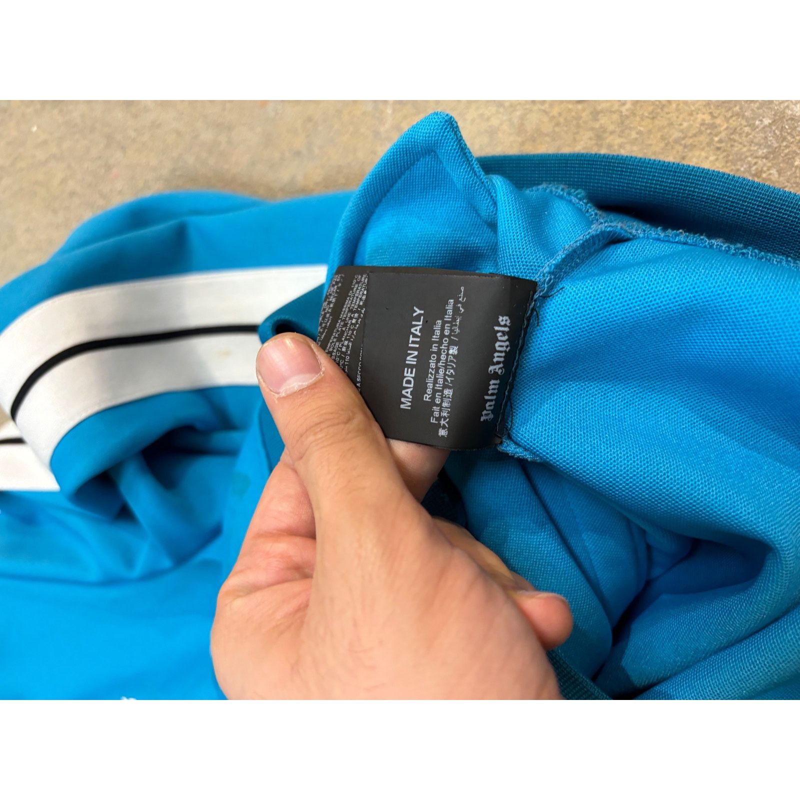 Palm Angels Palm AnGels Track Jacket Powder Blue Used XL Size US XL / EU 56 / 4 - 4 Thumbnail
