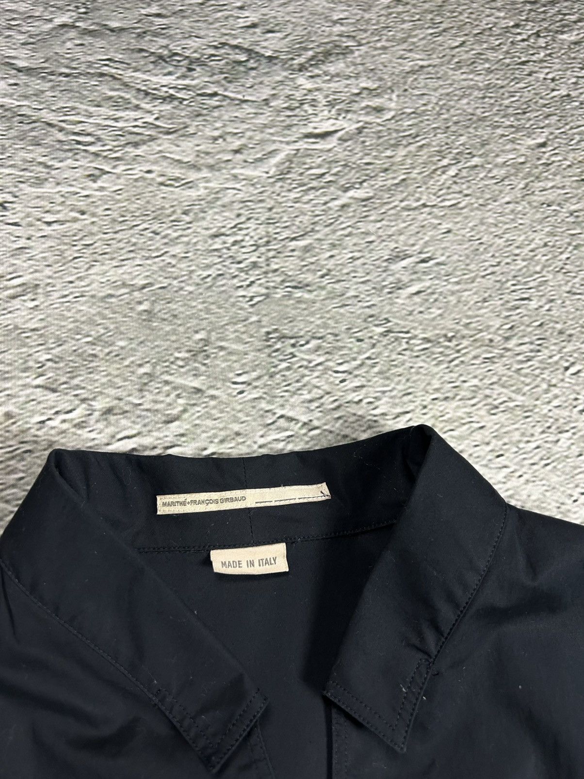 Marithe + Francois Girbaud Marithe Francois Girbaud black long sleeve shirt button up Size M / US 6-8 / IT 42-44 - 2 Thumbnail