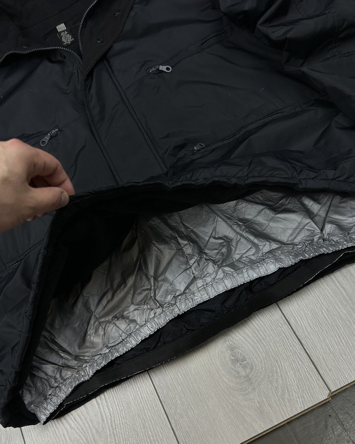 Marithe + Francois Girbaud × Vintage Marithe Francois Girbaud M+FG Vintage Anorak Black Jacket Size US L / EU 52-54 / 3 - 6 Thumbnail