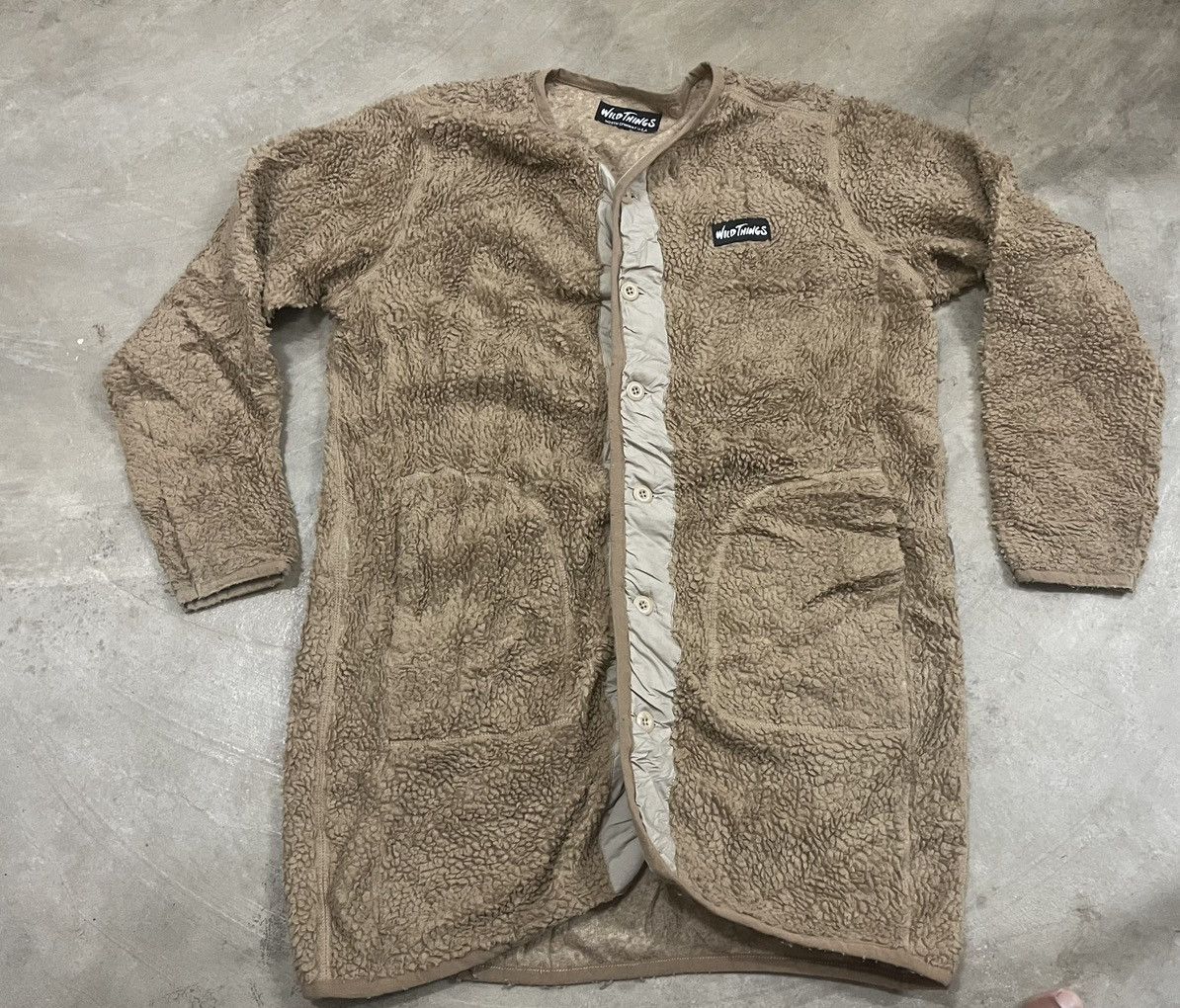 Wild Things 🔥 Rare🔥Wild Thing Fleece with Sheep Skin Outdoor Wear Size US M / EU 48-50 / 2 - 1 Thumbnail