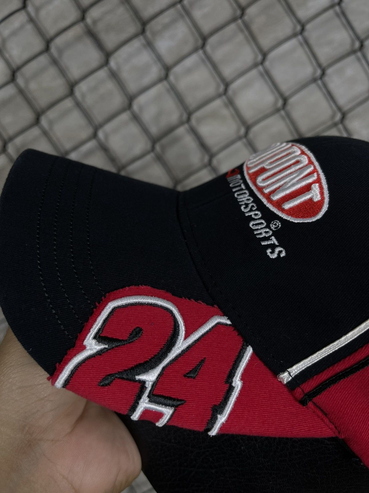 Chase Authentics Nascar Du Pont Motorsport by Chase Authentics Fitted Hat Size ONE SIZE - 6 Thumbnail