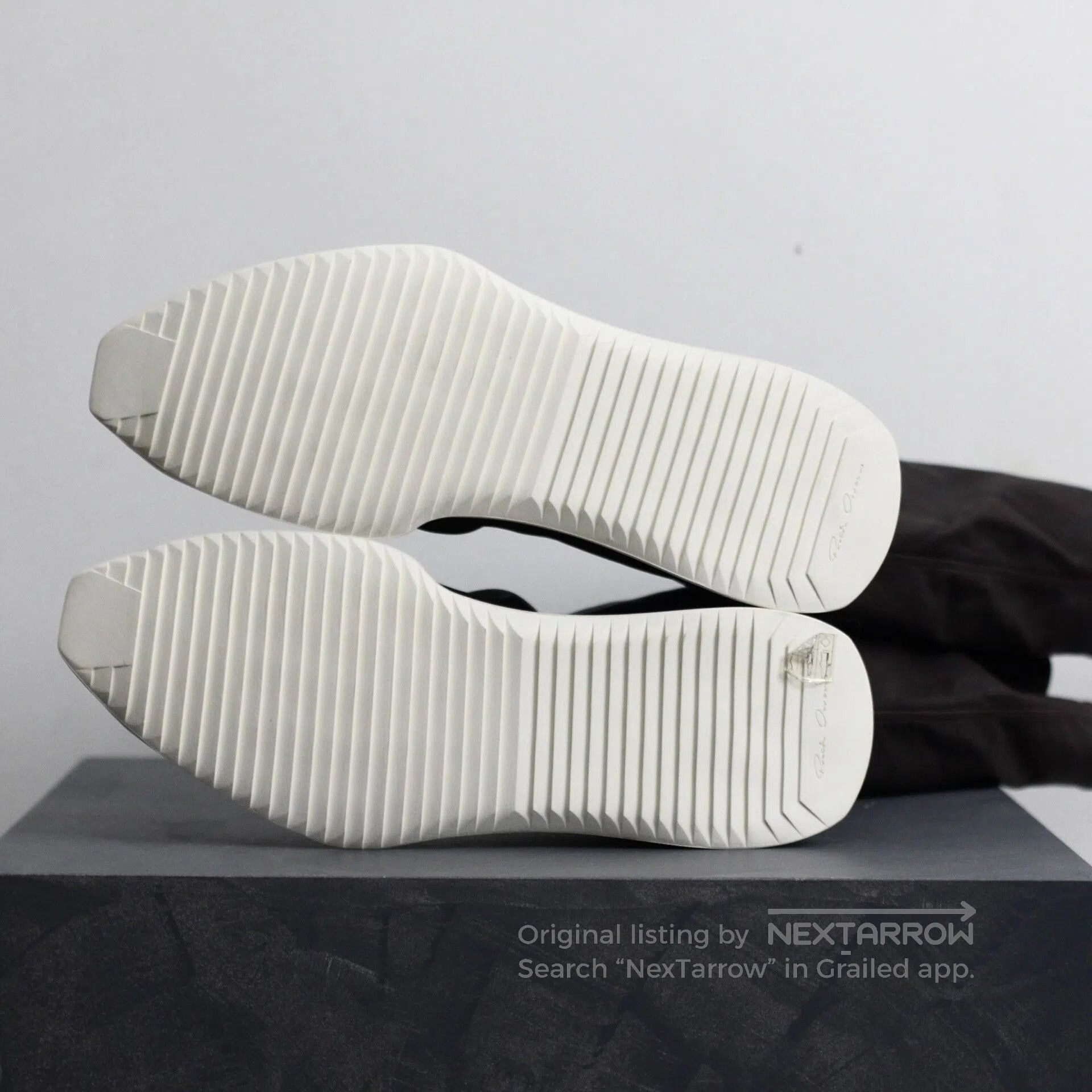 Rick Owens Rick Owens Leather Tank Boots. Size US 7 / EU 40 - 7 Thumbnail