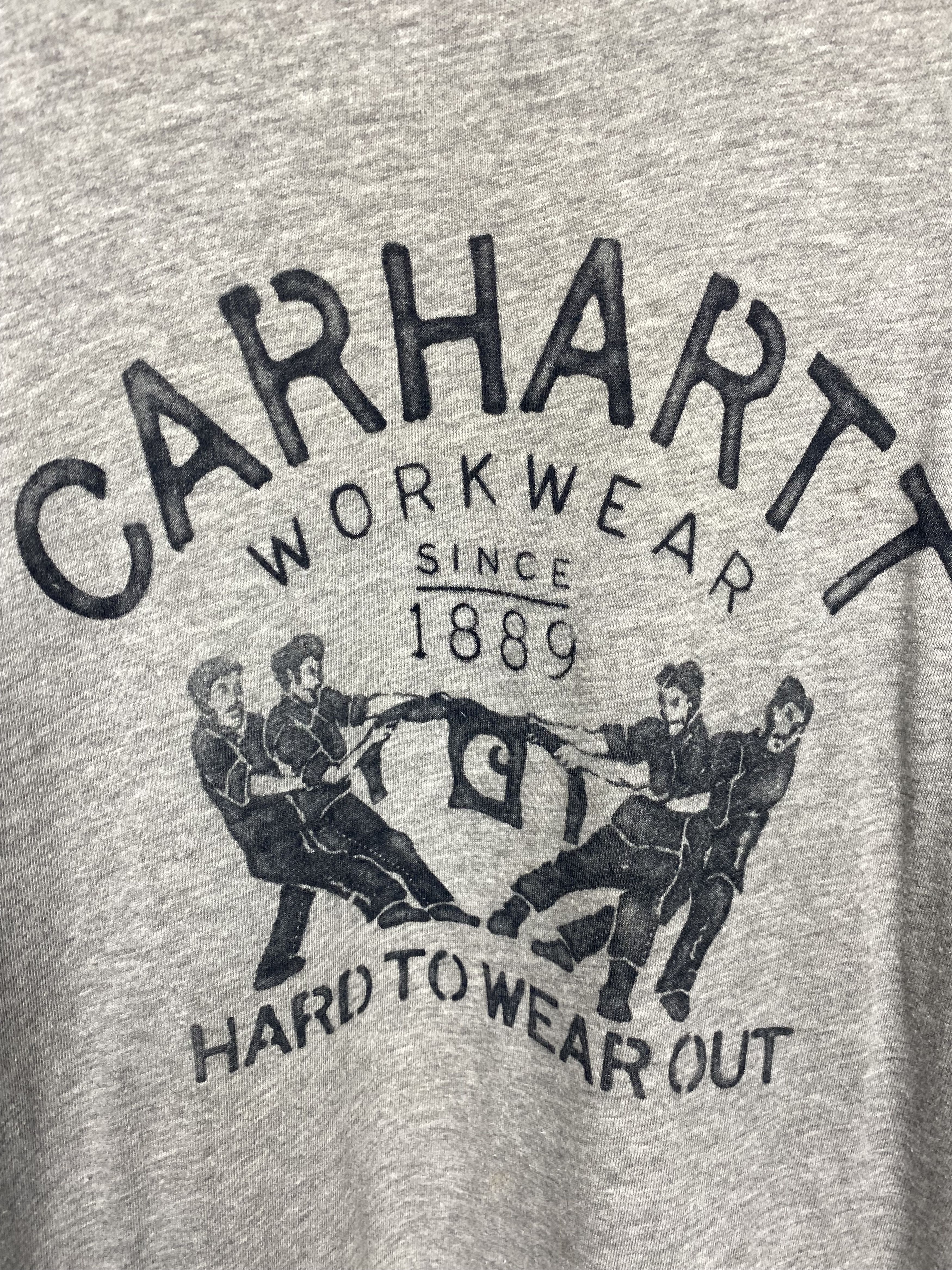 Carhartt Carhartt Vintage Big Logo T-Shirt Y2K Tee Size US XL / EU 56 / 4 - 2 Thumbnail