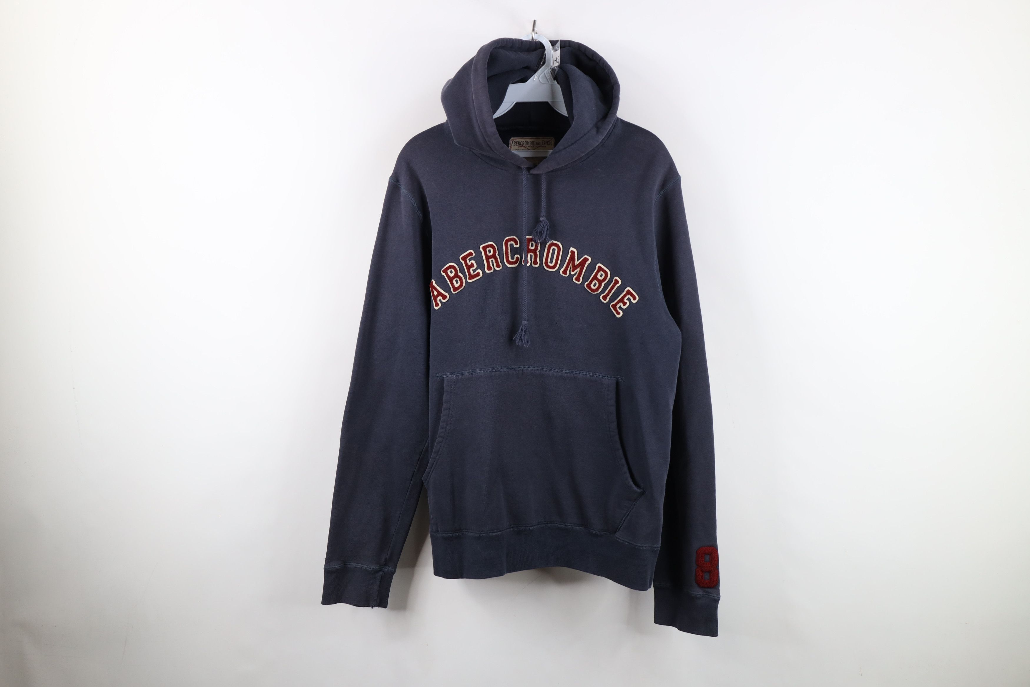 Abercrombie & Fitch Vintage 90s Y2K Abercrombie & Fitch Spell Heavyweight Hoodie Size US S / EU 44-46 / 1 - 1 Thumbnail