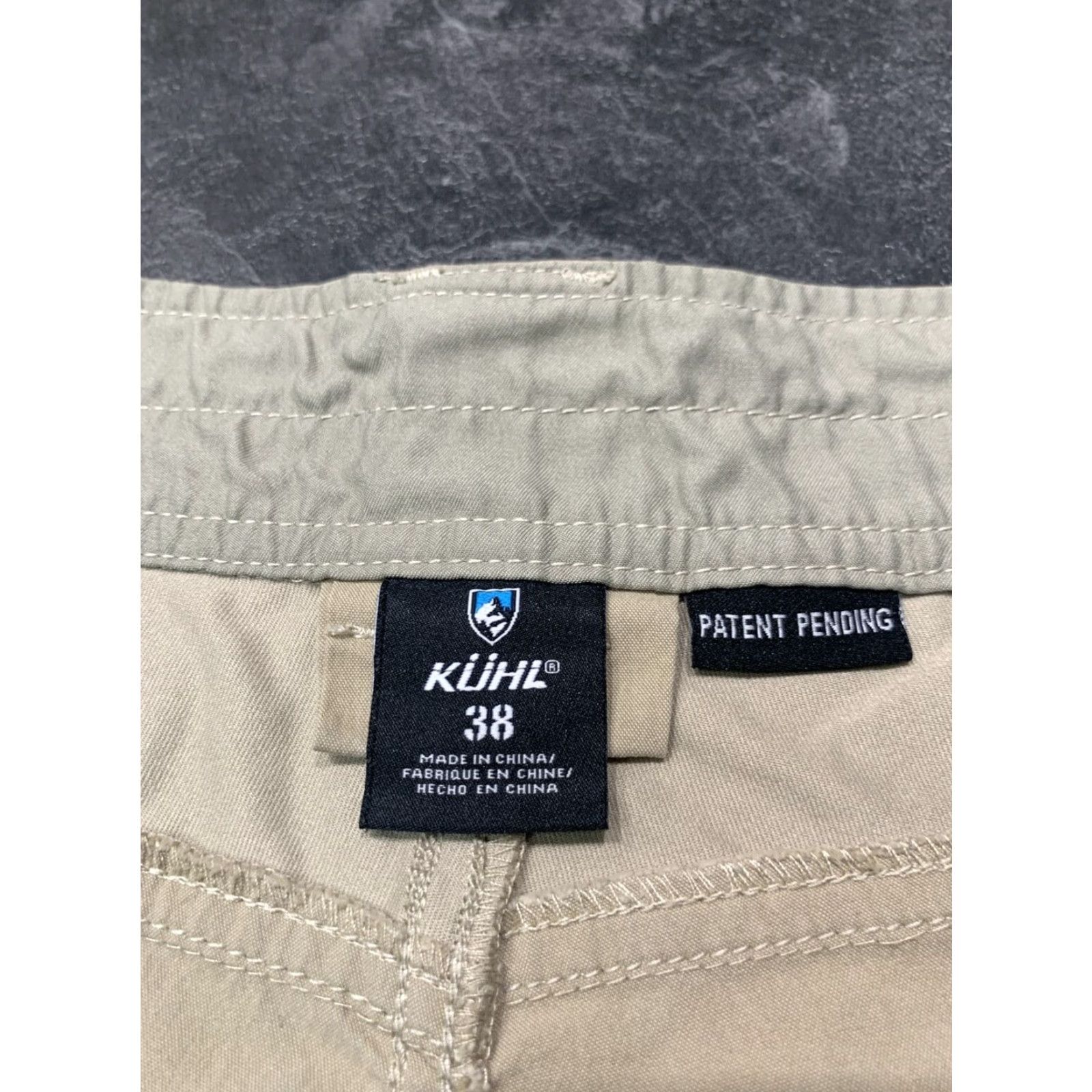 Vintage KUHL Cargo Shorts Men's Size 38 Beige Nylon Spandex Preowned Size US 38 / EU 54 - 4 Thumbnail
