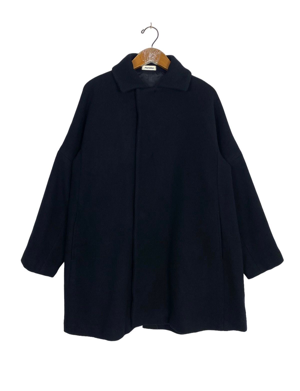 Issey Miyake Rare‼️ Vintage Plantation Issey Miyake Wool Coat Size US M / EU 48-50 / 2 - 1 Thumbnail