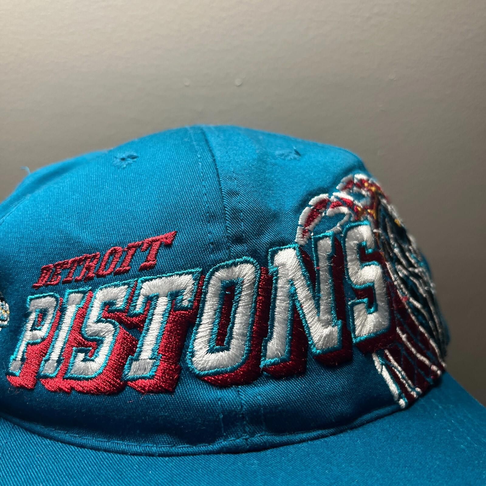 Sports Specialties Vintage Sports Specialties Detroit Pistons Snapback Hat 90s Size ONE SIZE - 2 Thumbnail