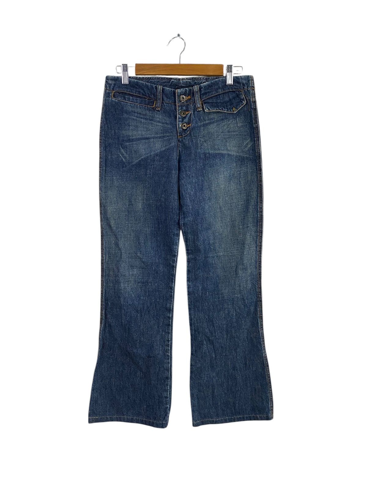 Volcom Vintage 90s volcom flared denim pant Size US 30 / EU 46 - 1 Thumbnail