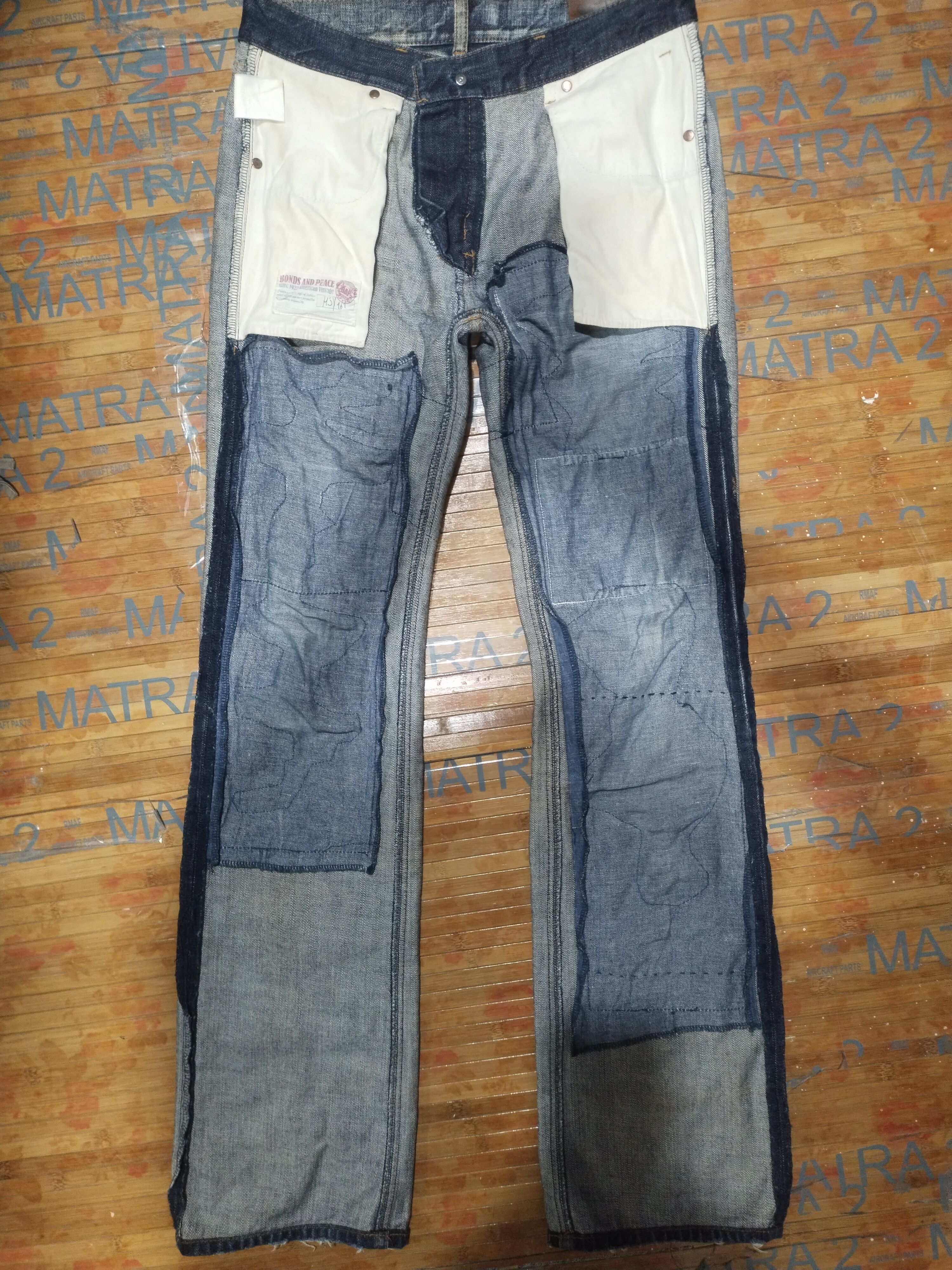 Japanese Brand × Vintage Jeans Bonds And Pesce /American Vintage Since 1922 Size US 30 / EU 46 - 8 Thumbnail