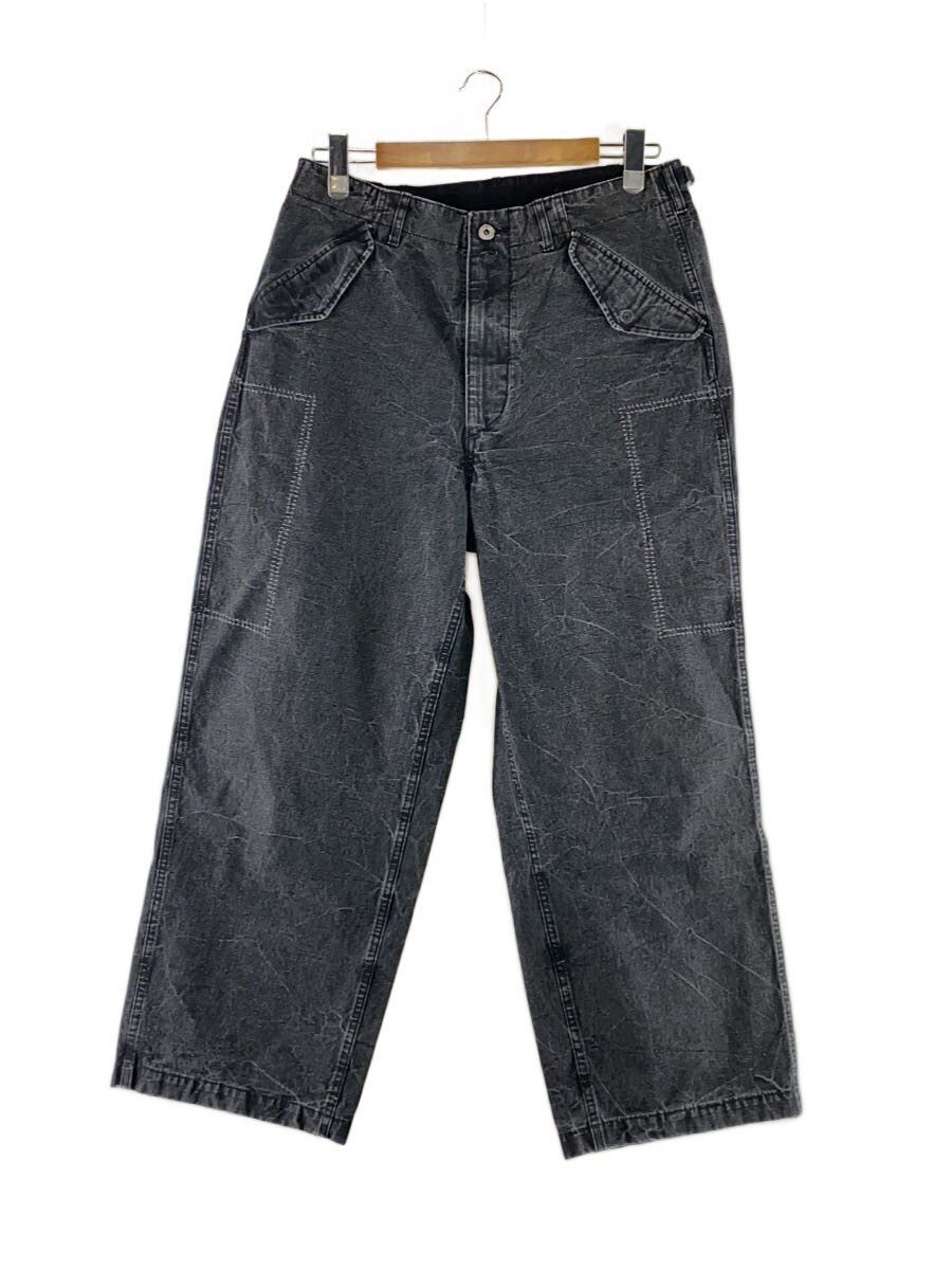 A.PRESSE Black Cotton Bottoms Size US 32 / EU 48 - 1 Thumbnail