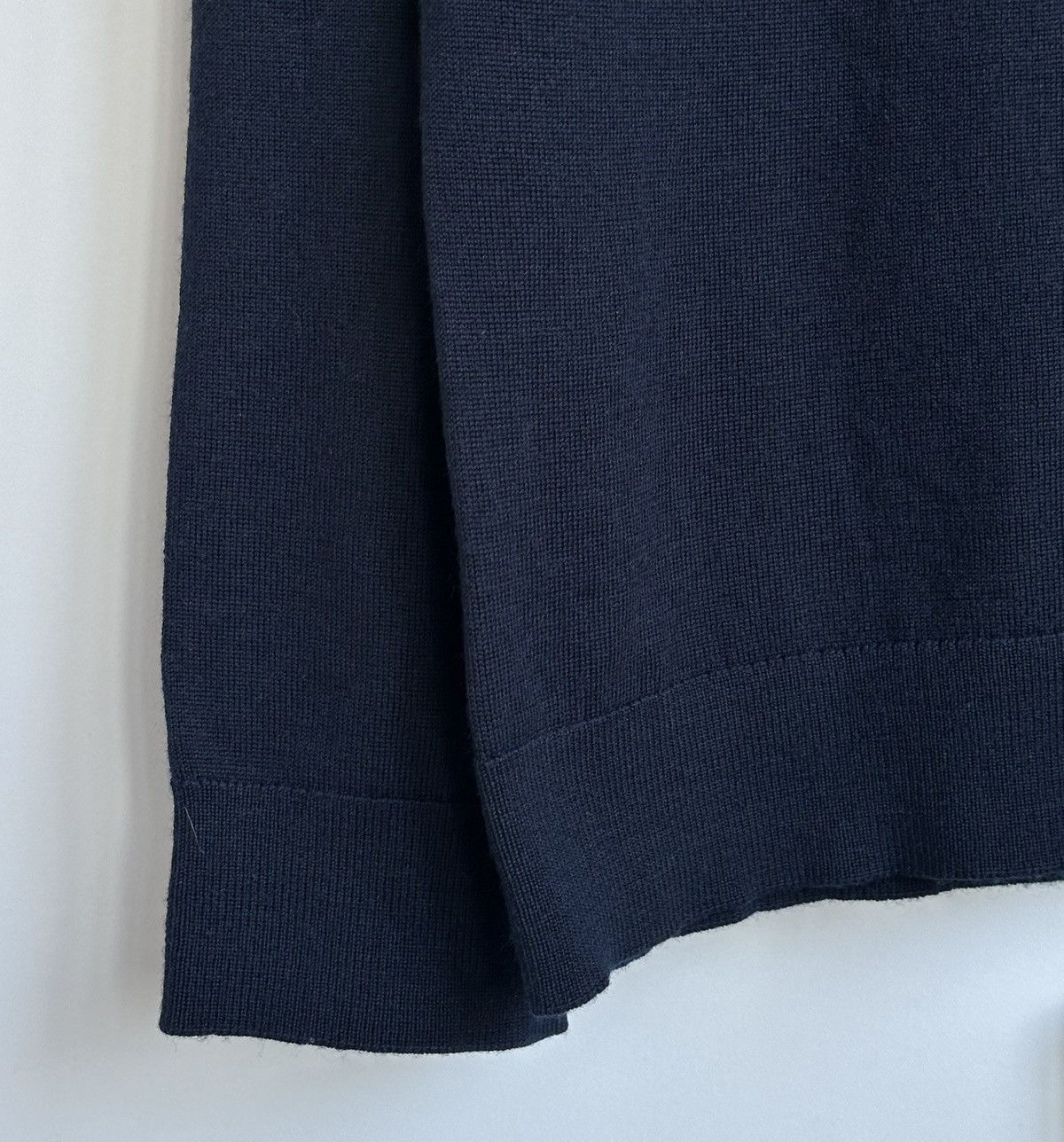 Reiss REISS Wessex Navy Blue Merino Wool Sweater Men’s Size M Size US M / EU 48-50 / 2 - 2 Thumbnail