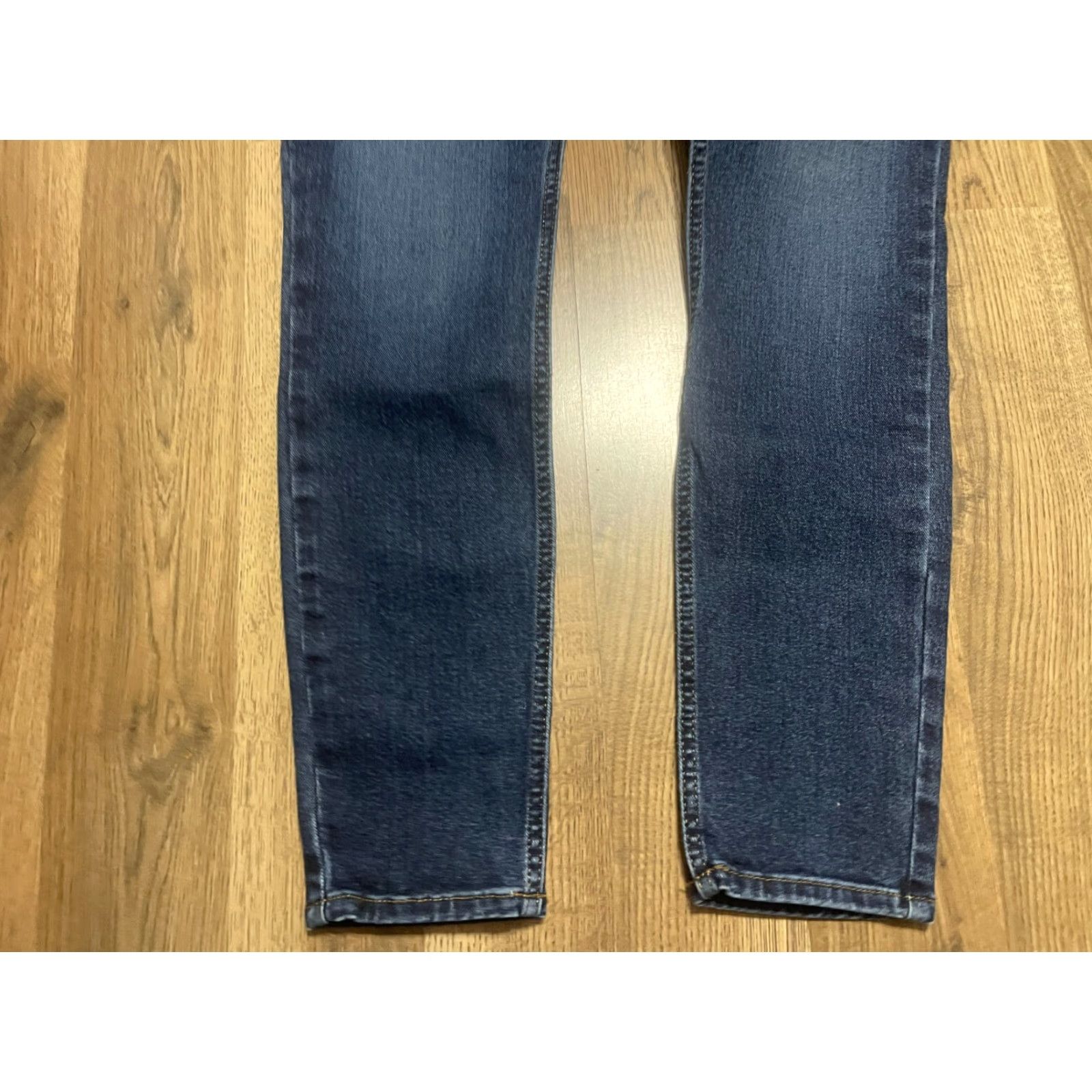 Lee Lee Jeans Women's 8M Blue Denim Heritage Slim Fit Skinny High Rise Women's Size 30" / US 8 / IT 44 - 3 Thumbnail